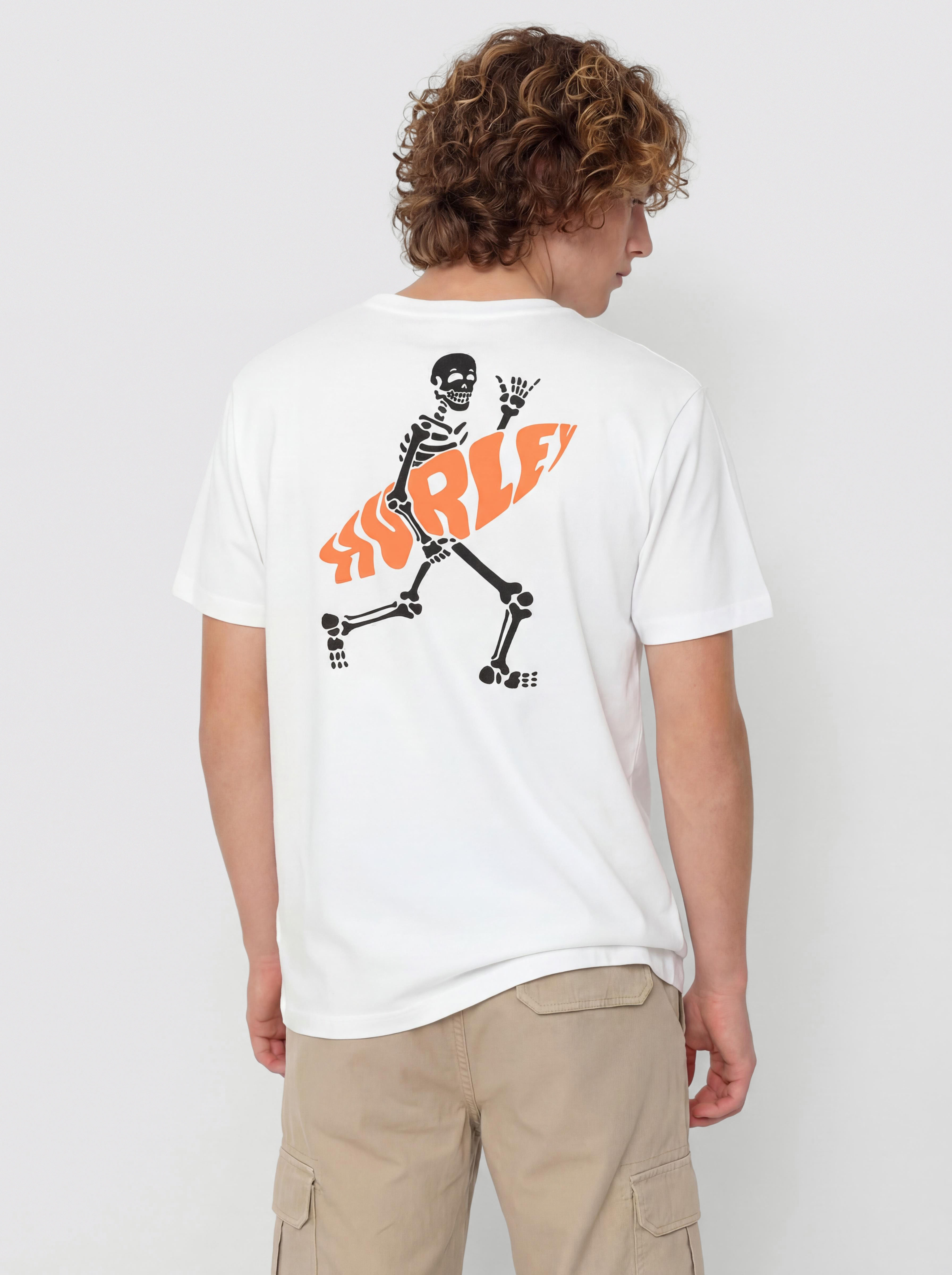 Тениска Hurley Flamingue (white)