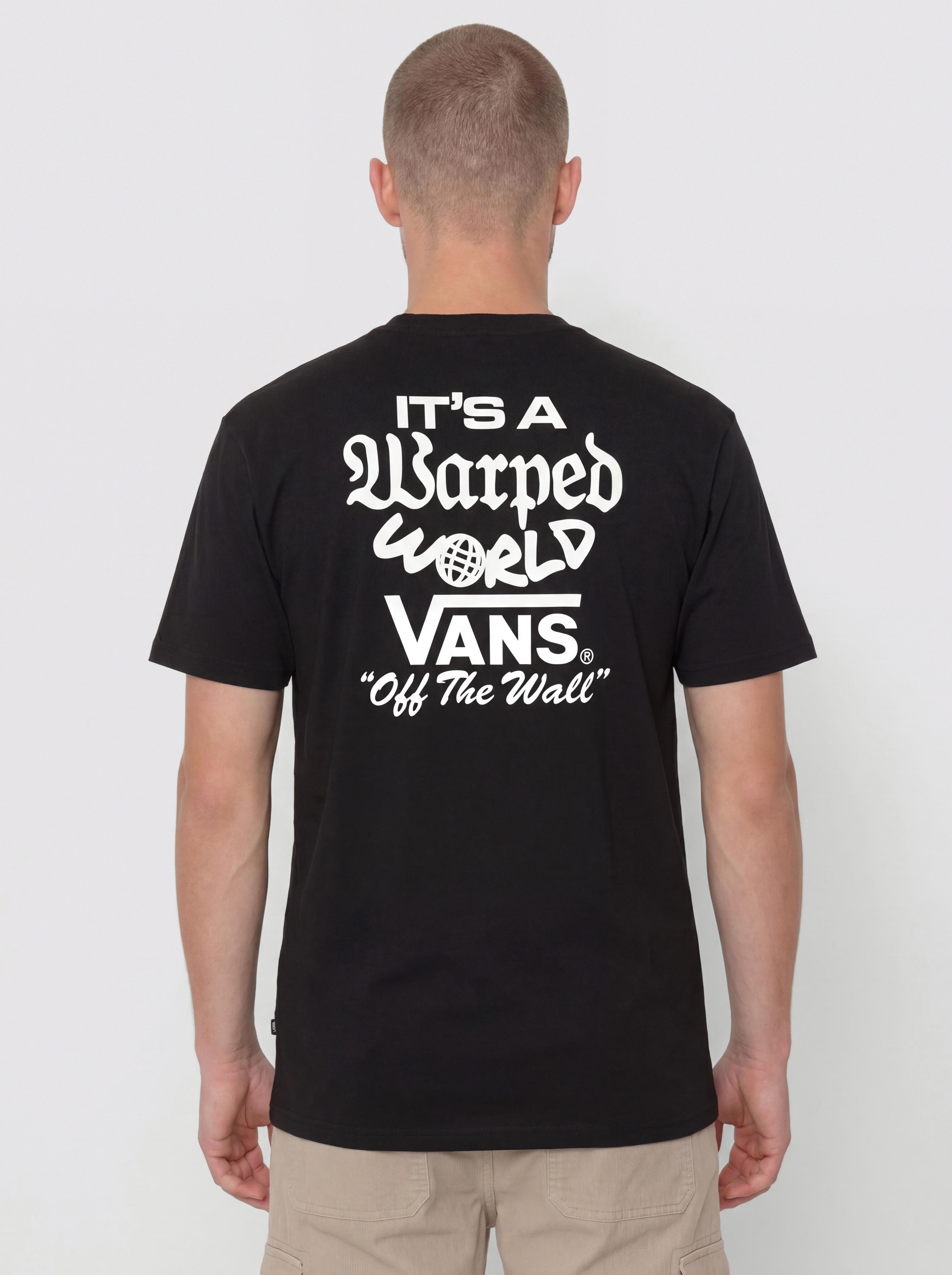 Тениска Vans Warped World (black)