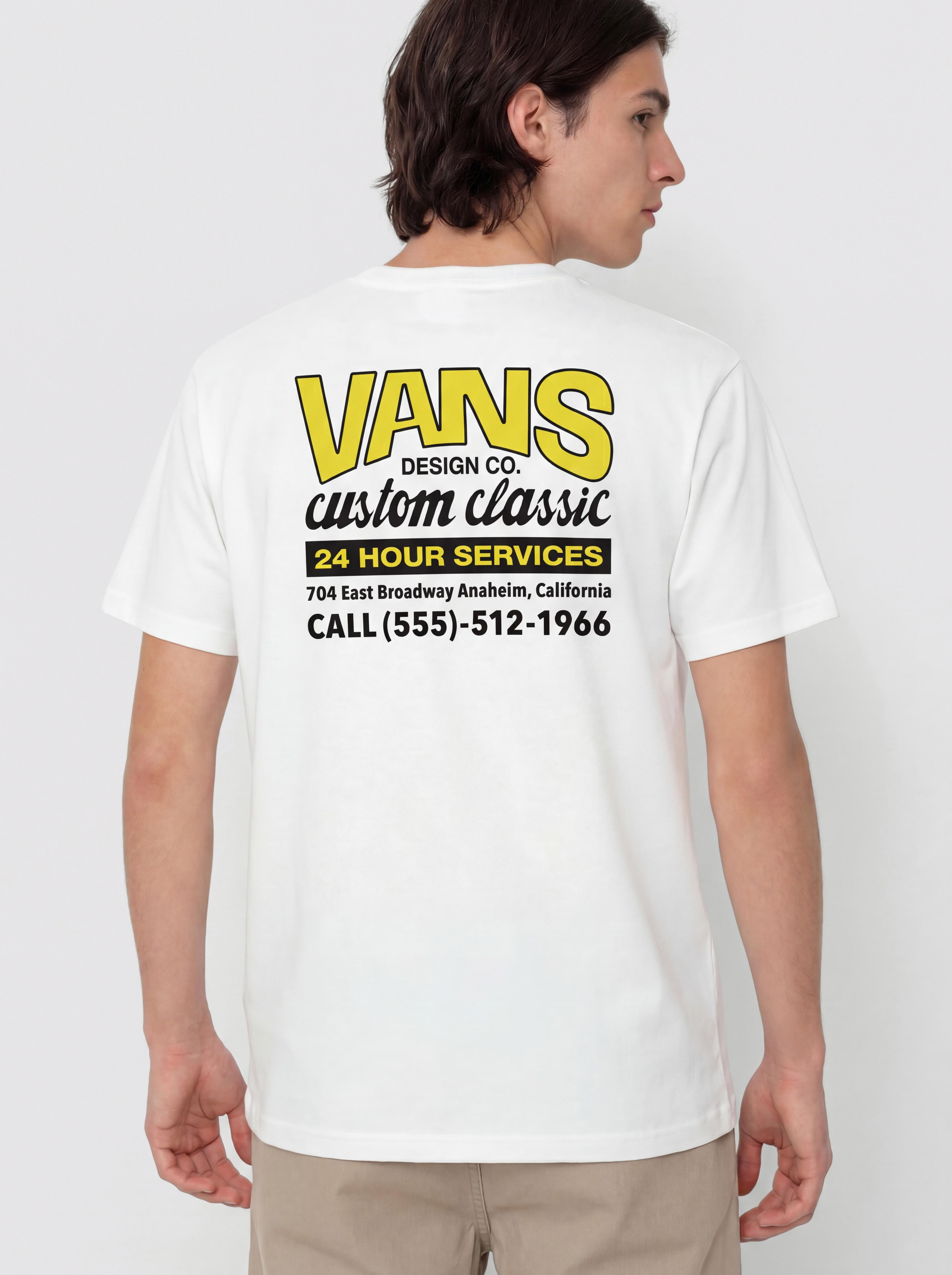 u0422u0435u043du0438u0441u043au0430 Vans Shop Front (white/sunny yellow)