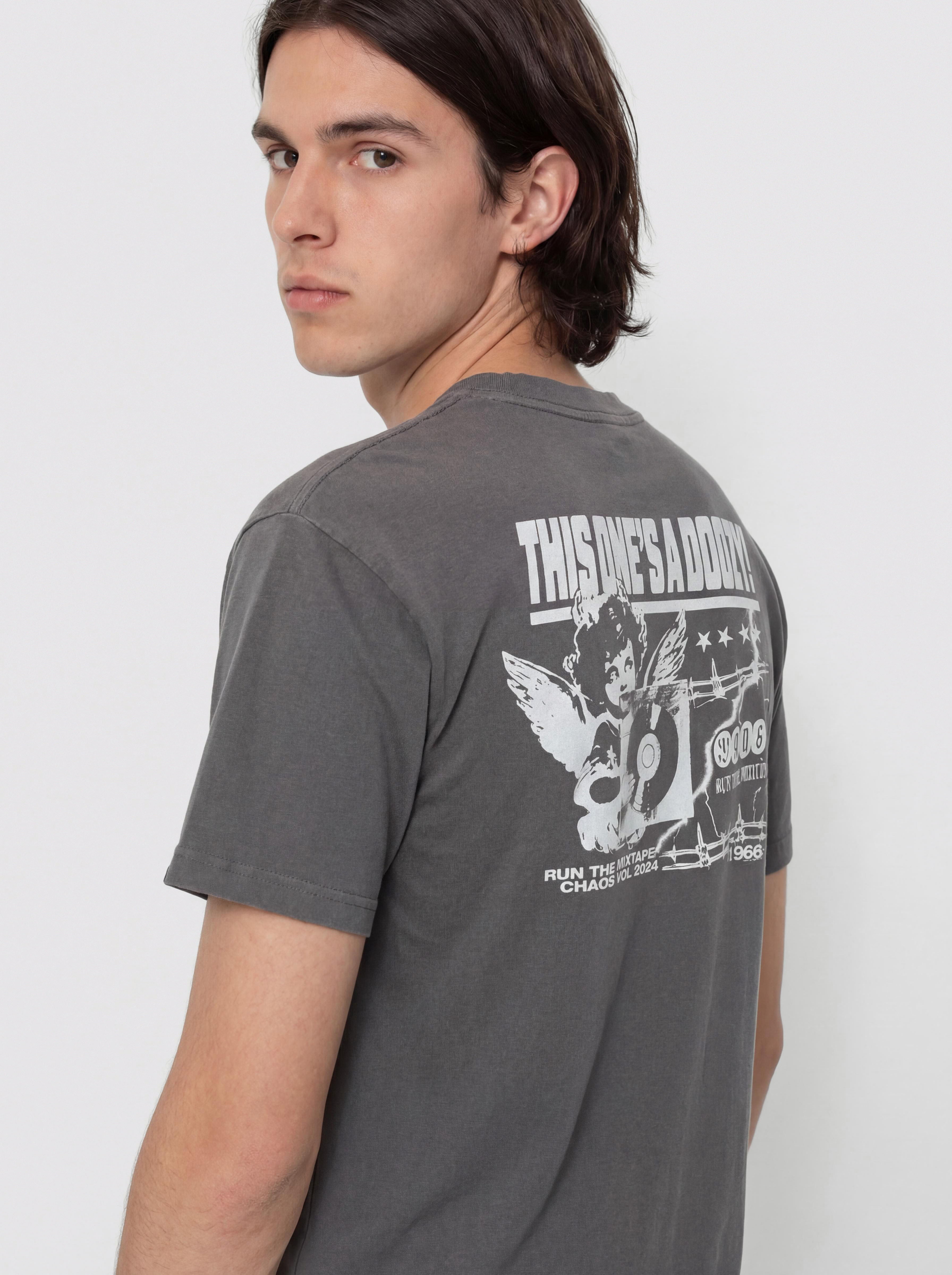 Тениска Vans Earthbound Loose Fit (mountain essentials asphalt)