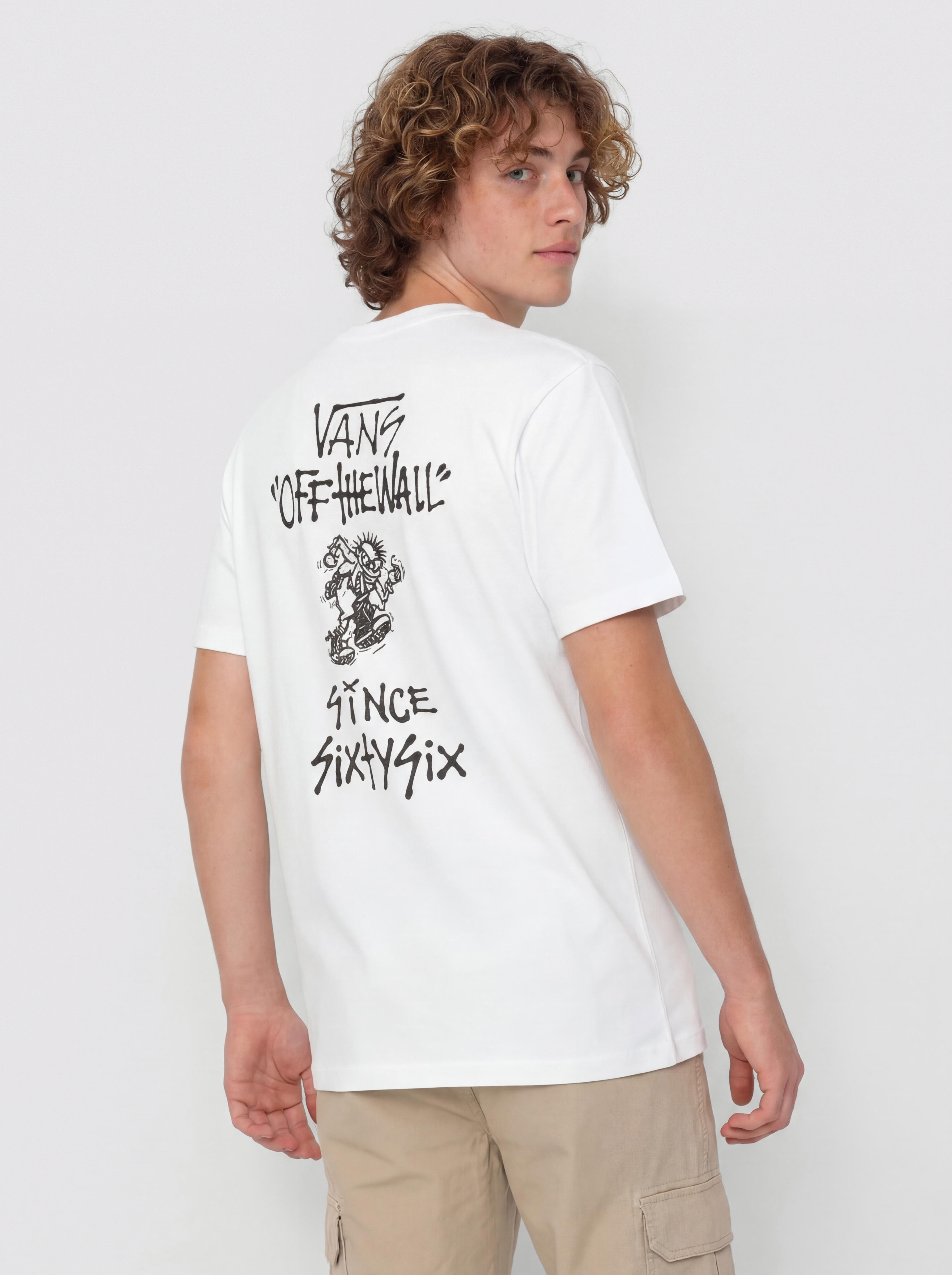 Тениска Vans Stomper Loose Fit (white)