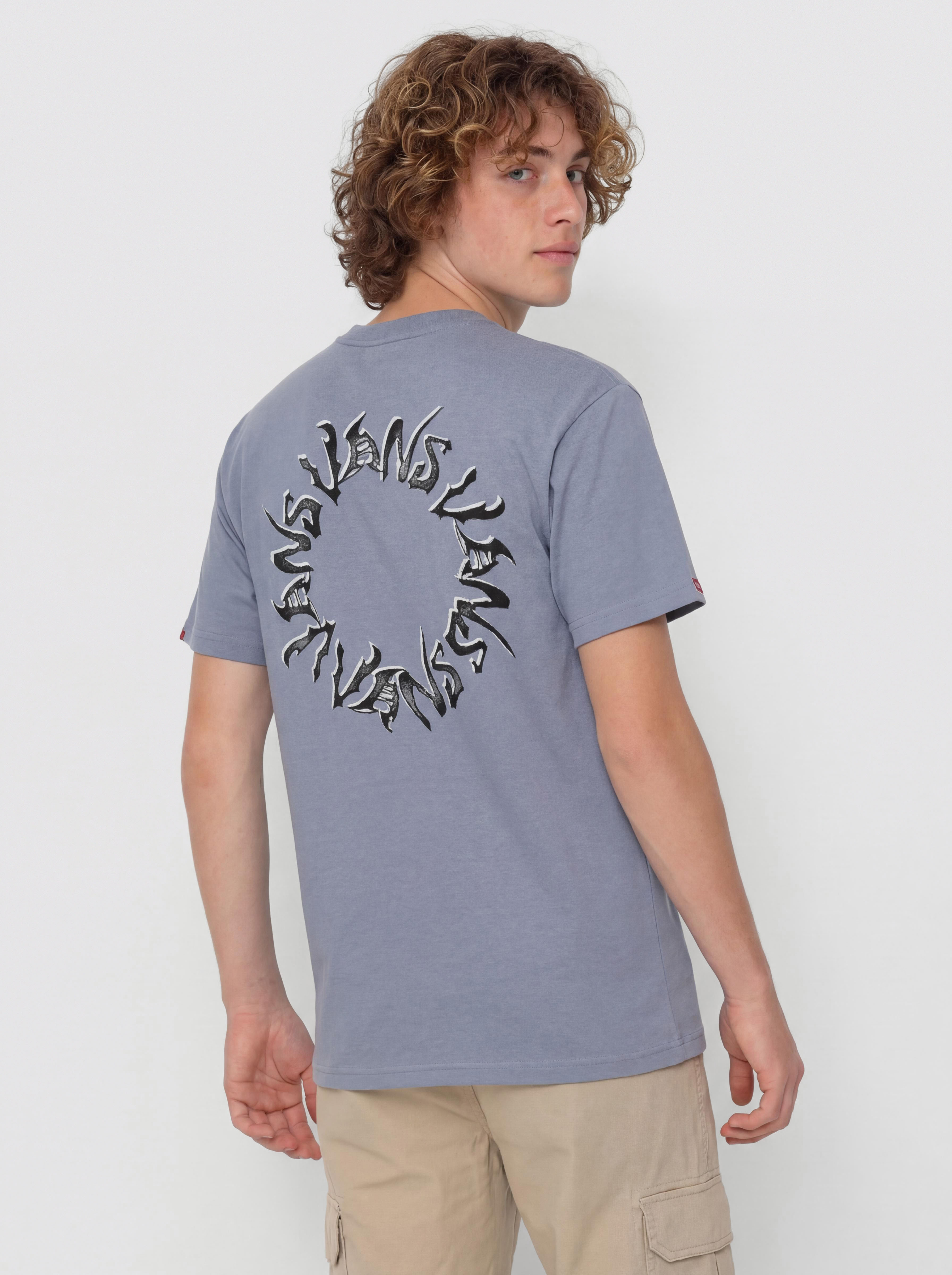 Тениска Vans Wild Circle (glacial slate)