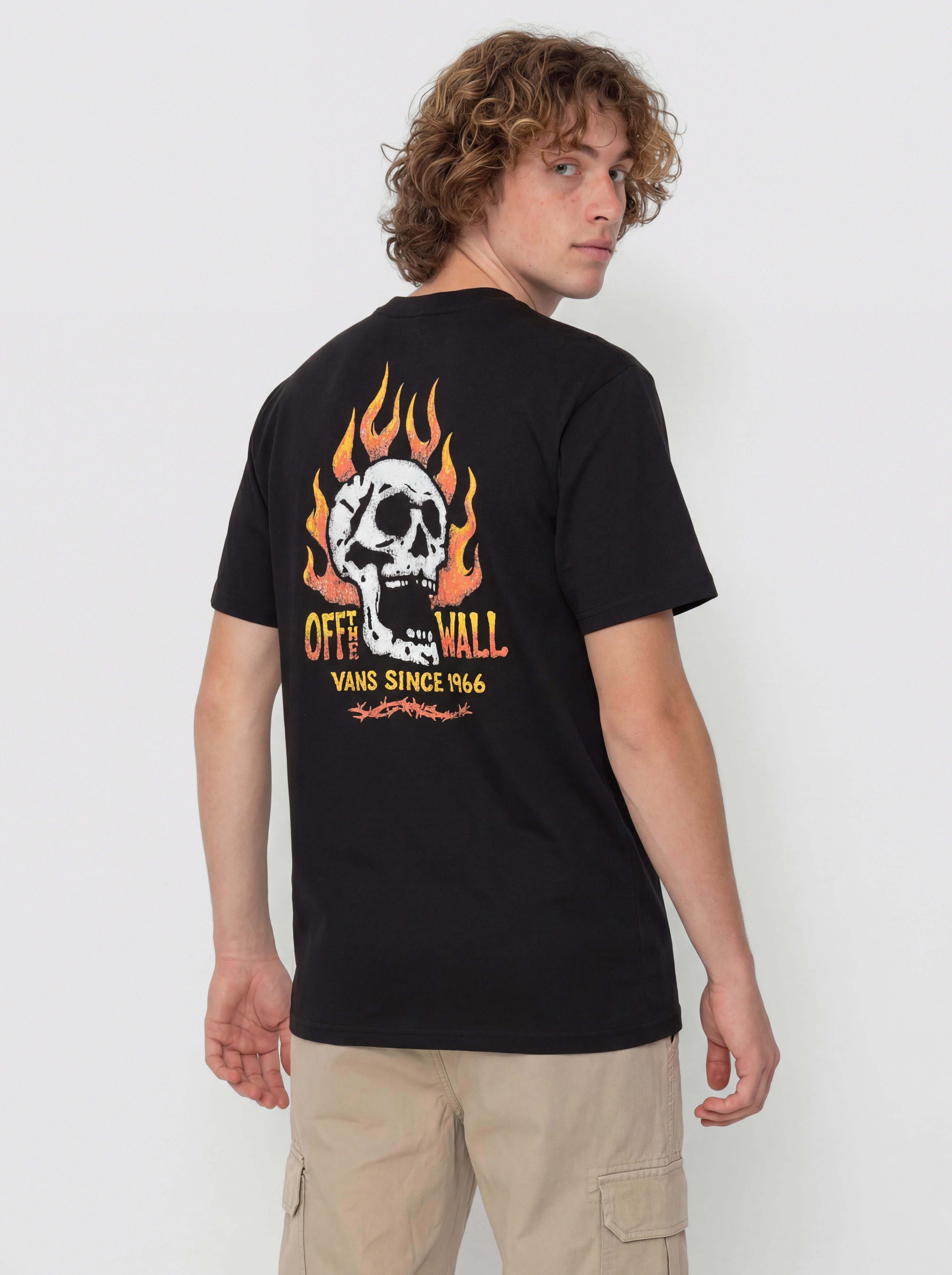 Тениска Vans Off The Wall Fever (black)