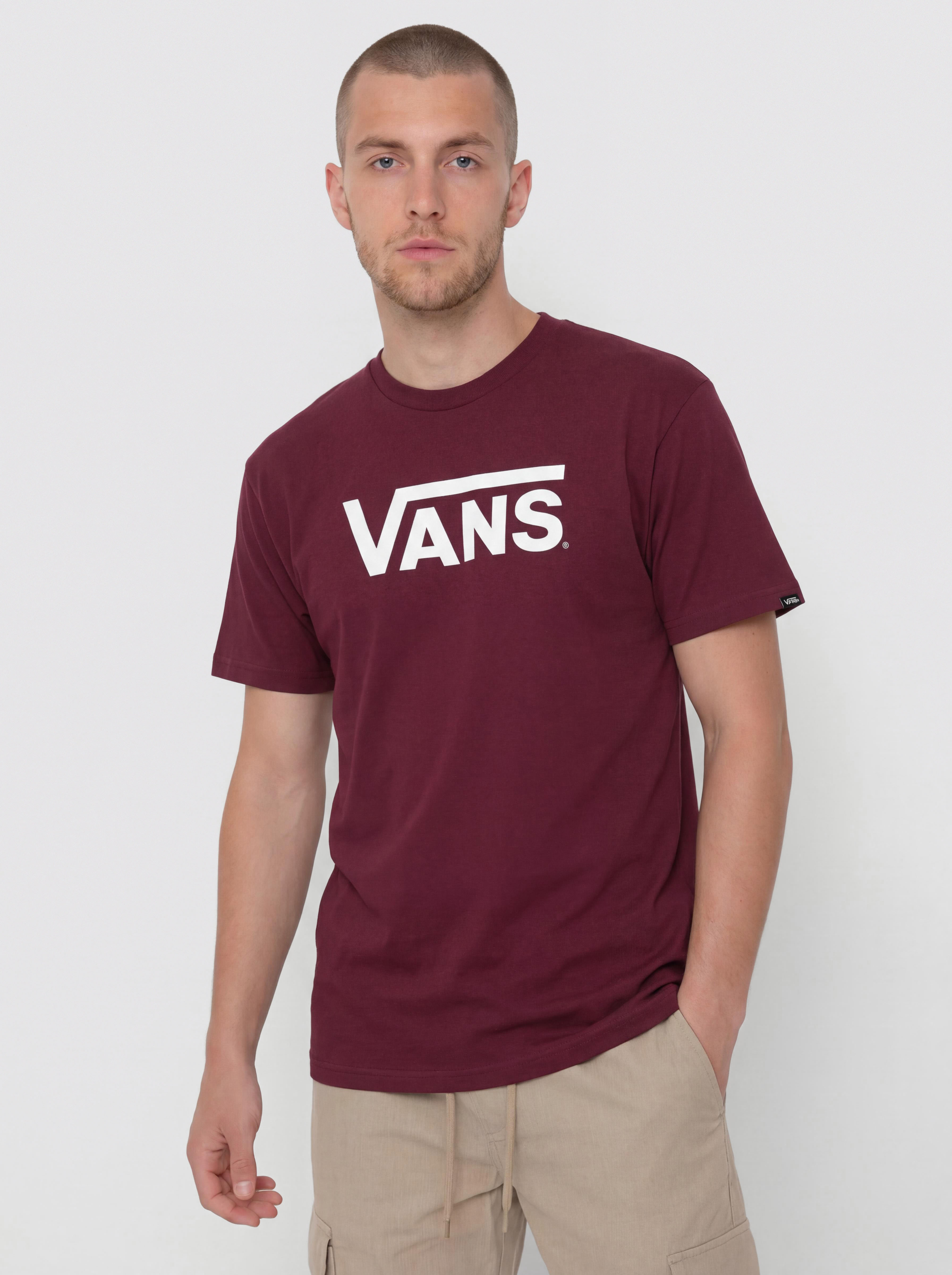 Vans Тениска Classic (burgundy/white)