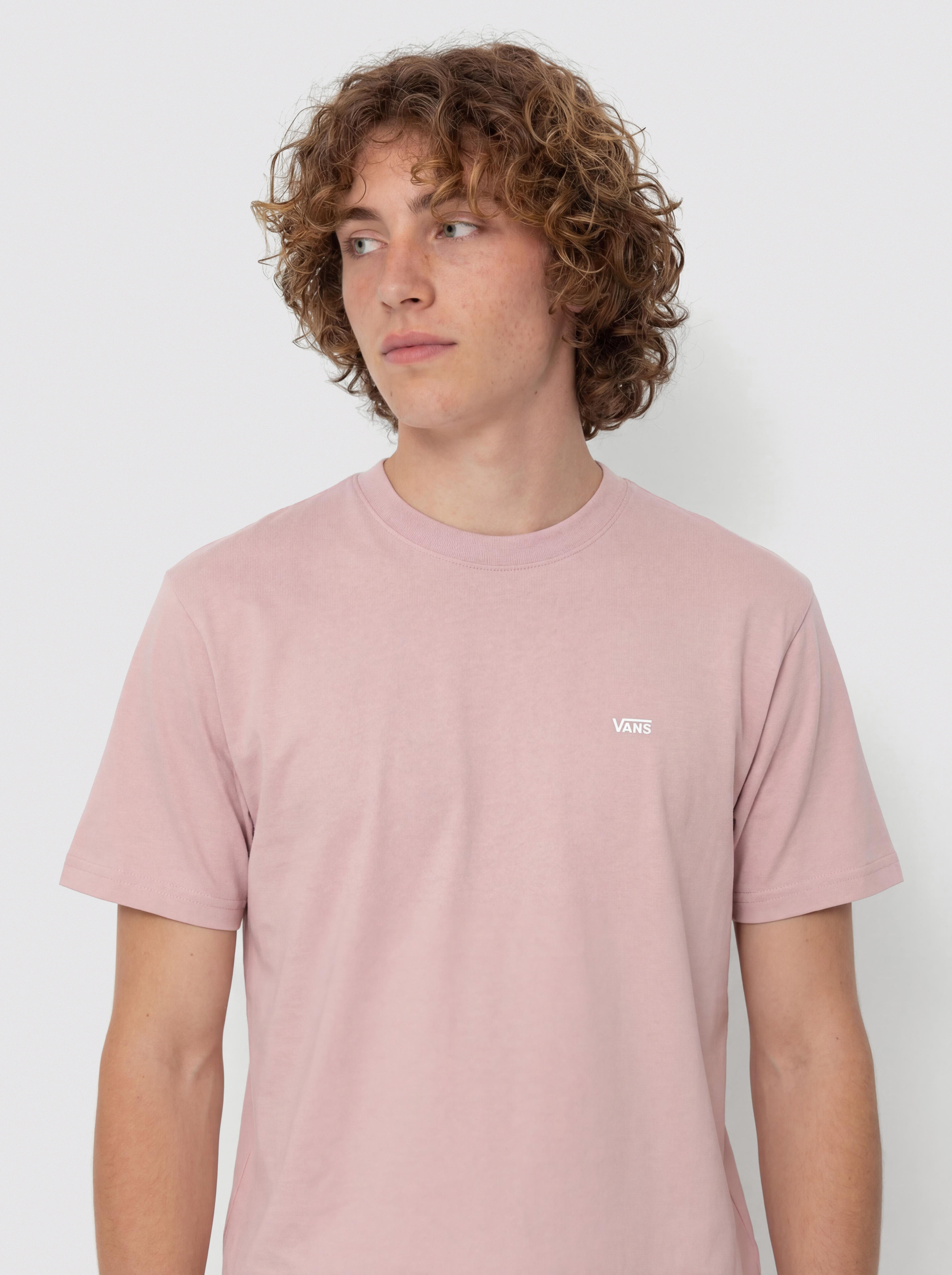 Тениска Vans Left Chest (misty mauve)