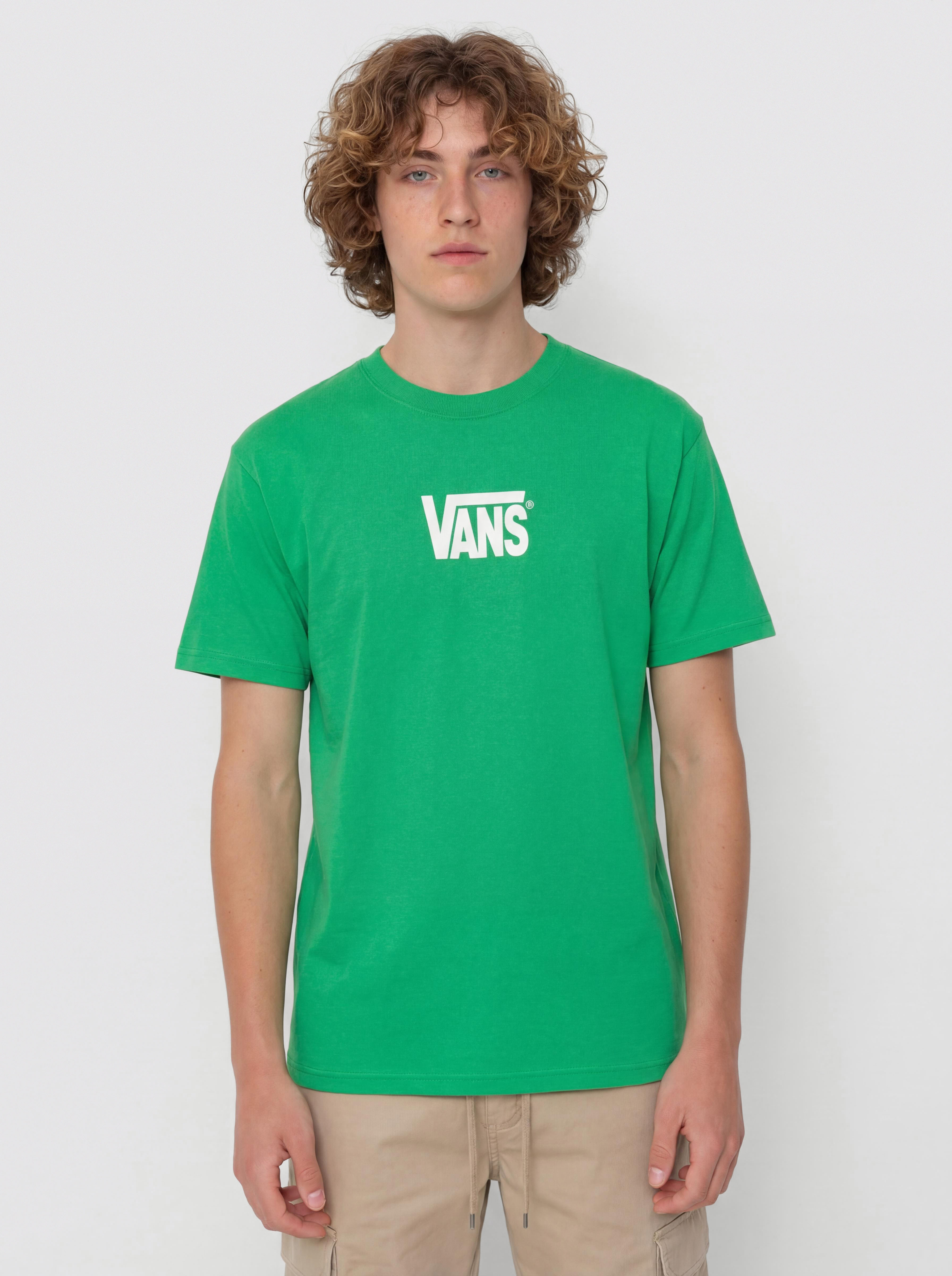 Тениска Vans Stretch Logo (vivid verdant)