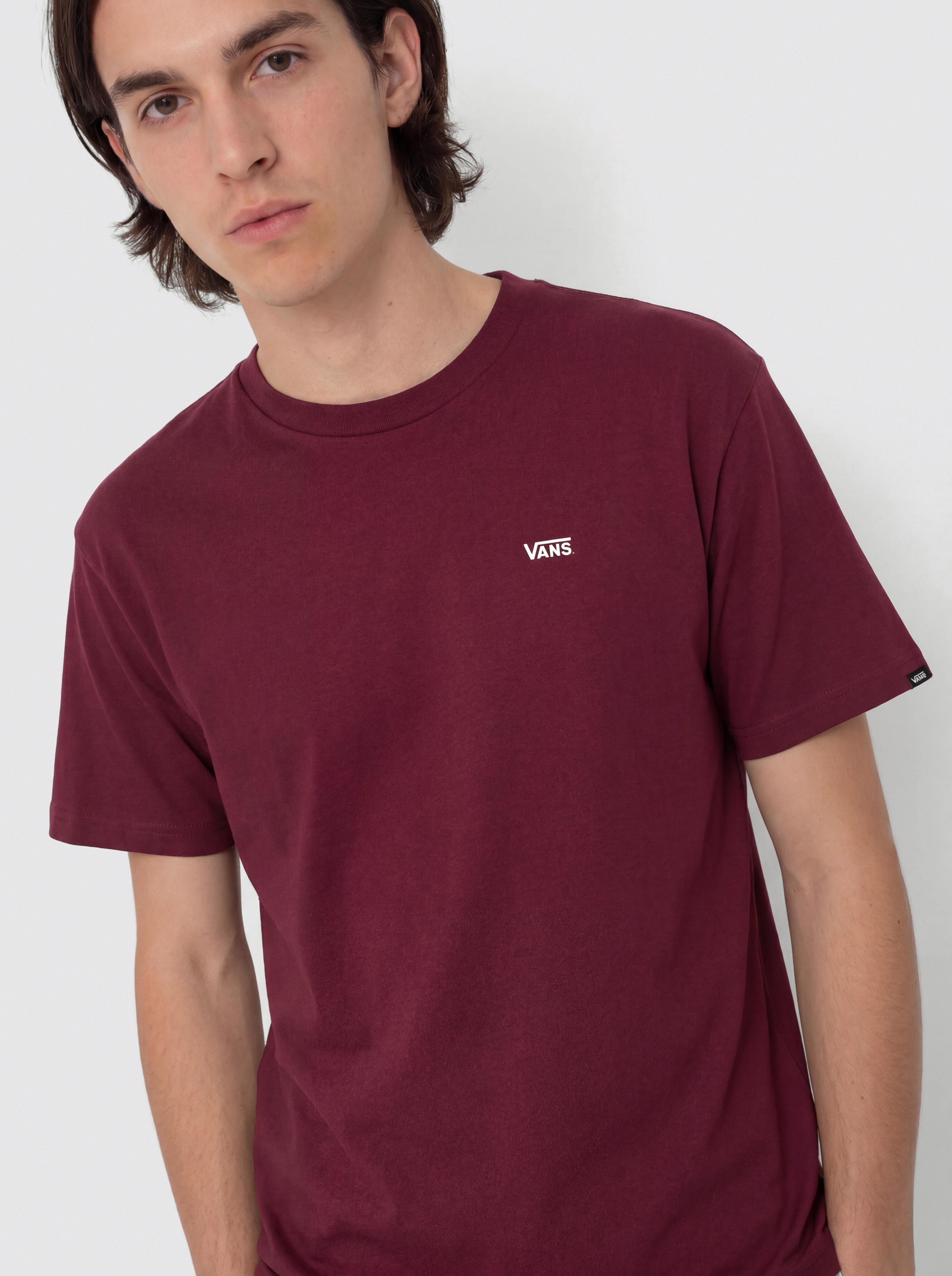 u0422u0435u043du0438u0441u043au0430 Vans Left Chest II Loose (burgundy)