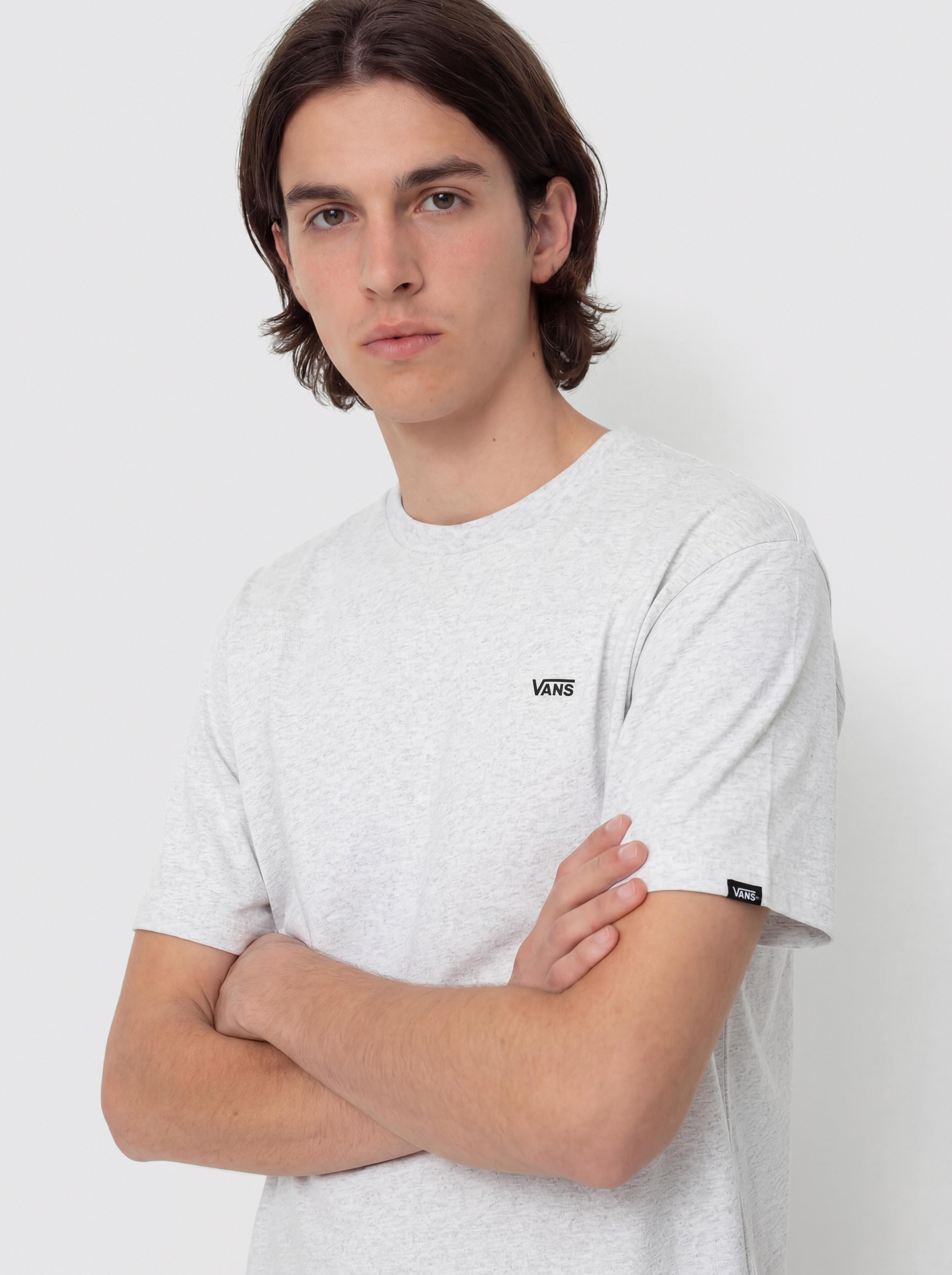 Тениска Vans Left Chest II Loose (light grey heather)