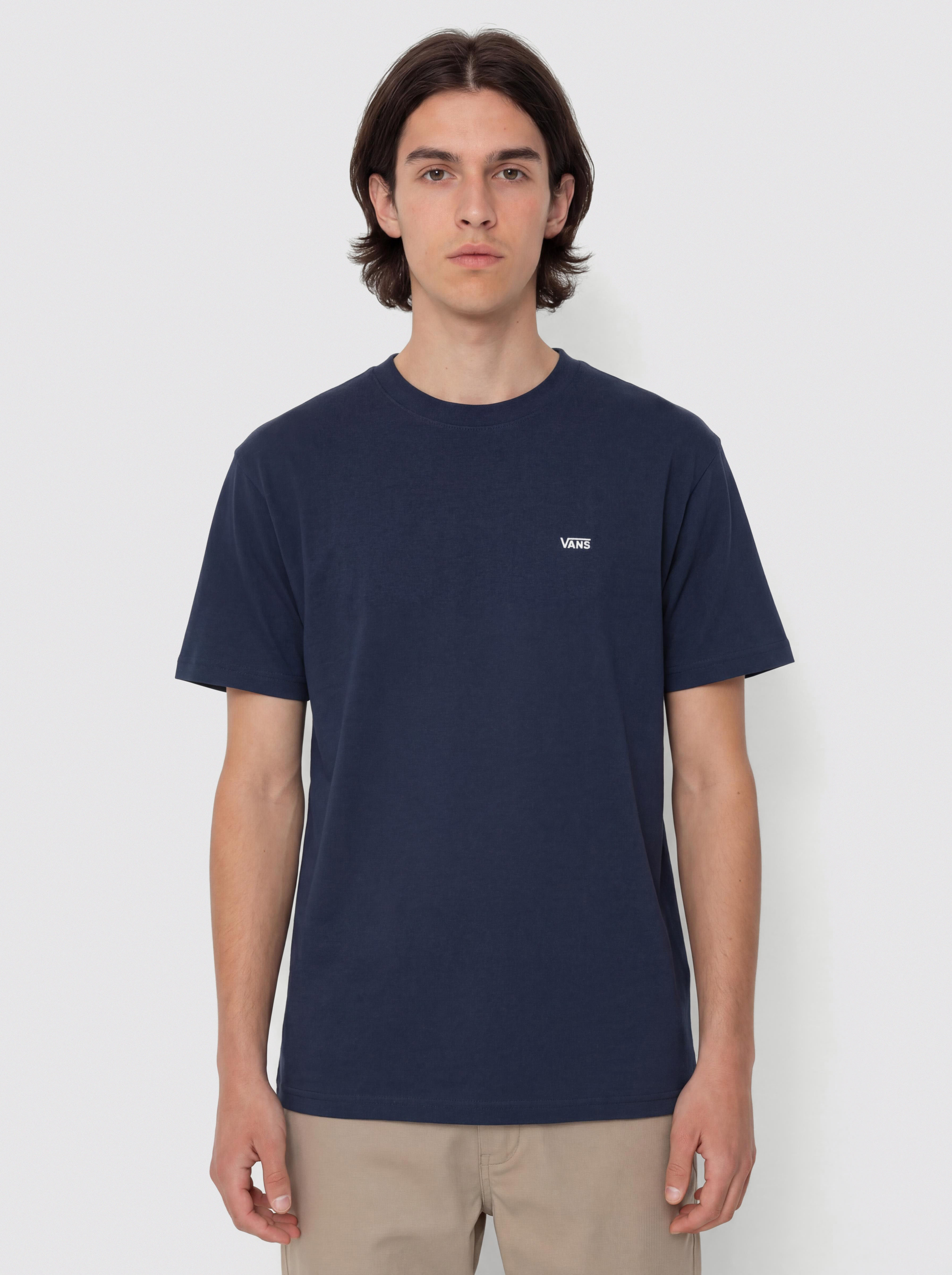 Тениска Vans Left Chest (dress blues)