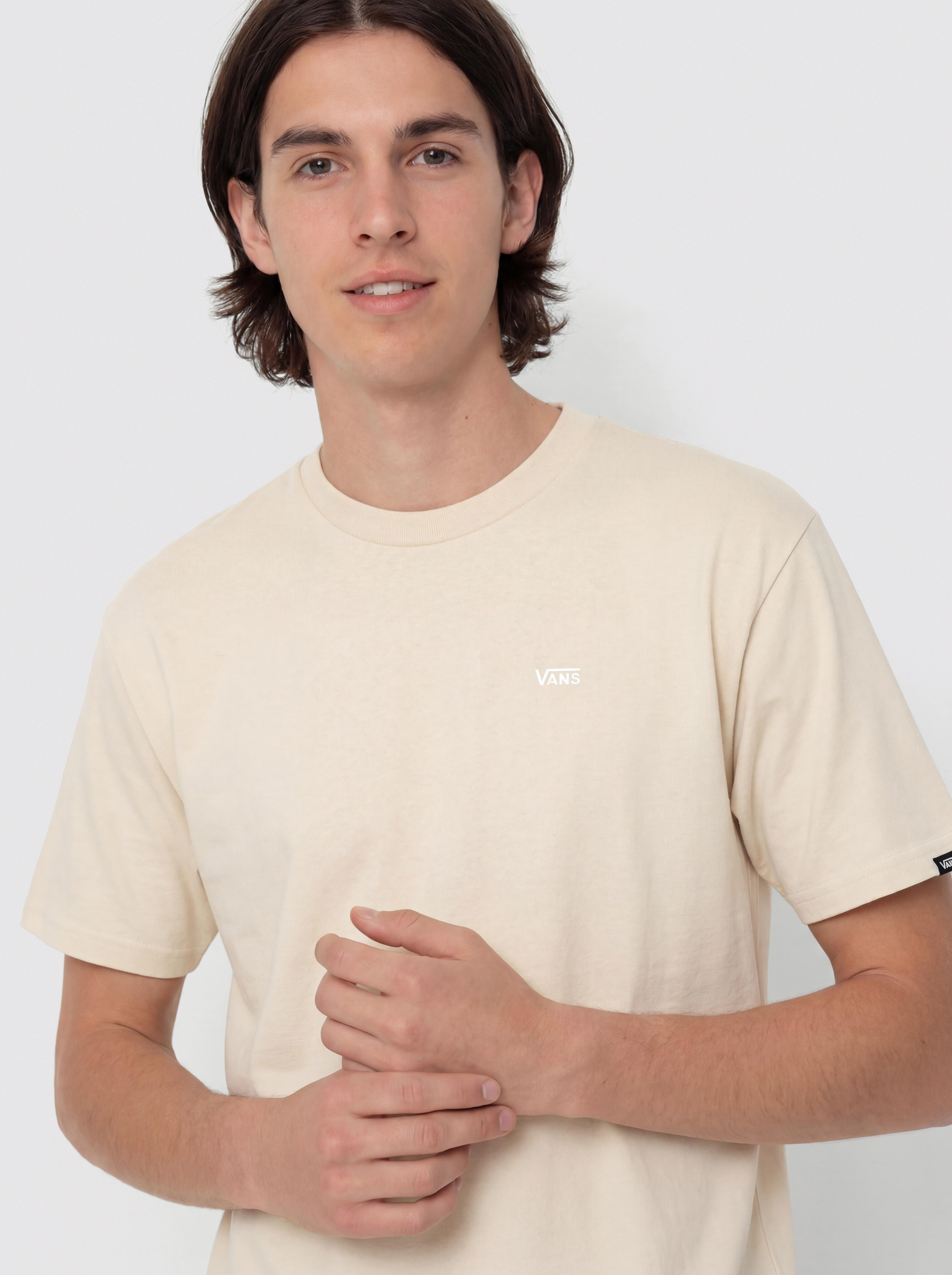 Тениска Vans Left Chest II Loose (oatmeal)