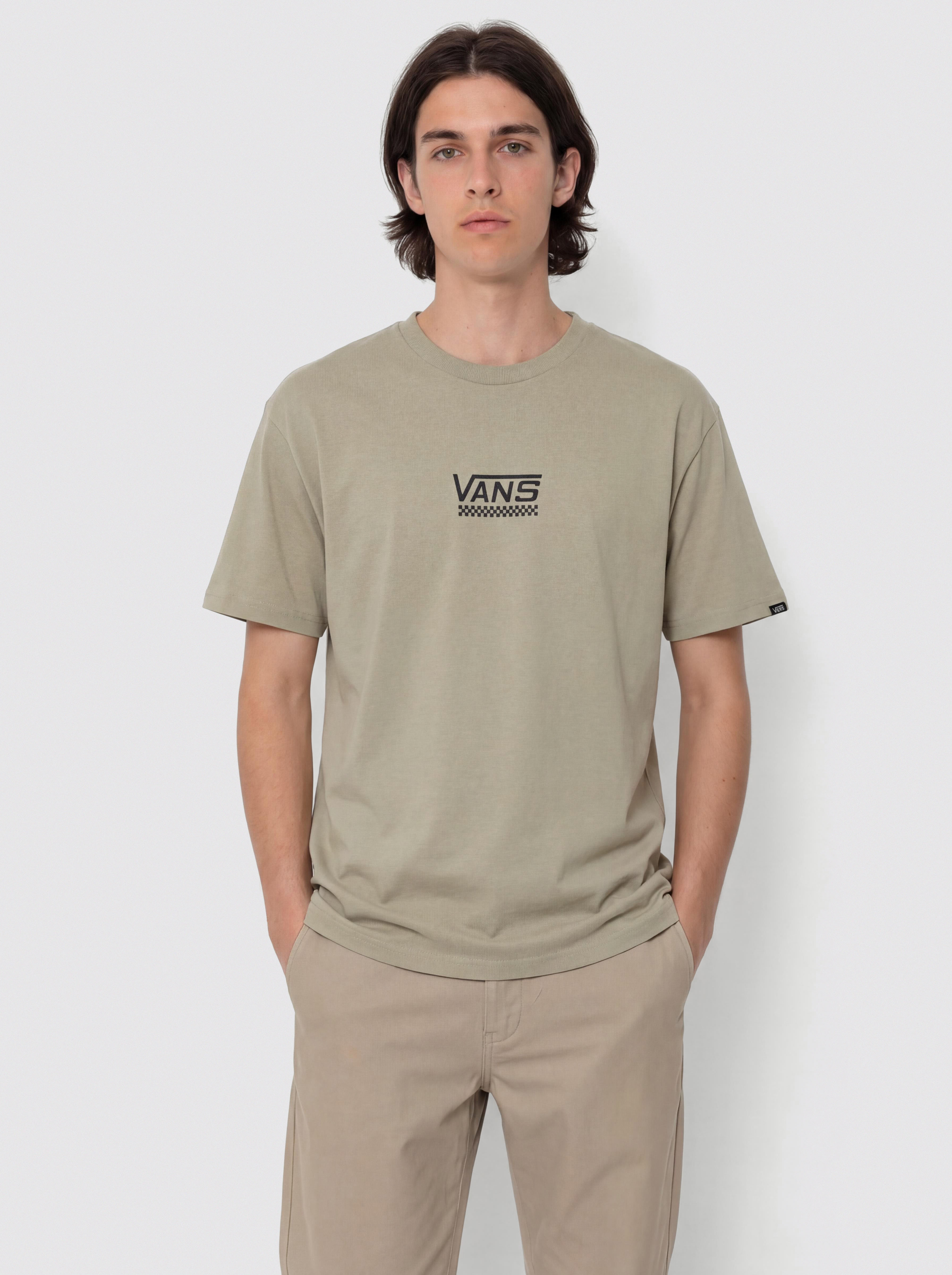 Тениска Vans V Check Loose (london fog)