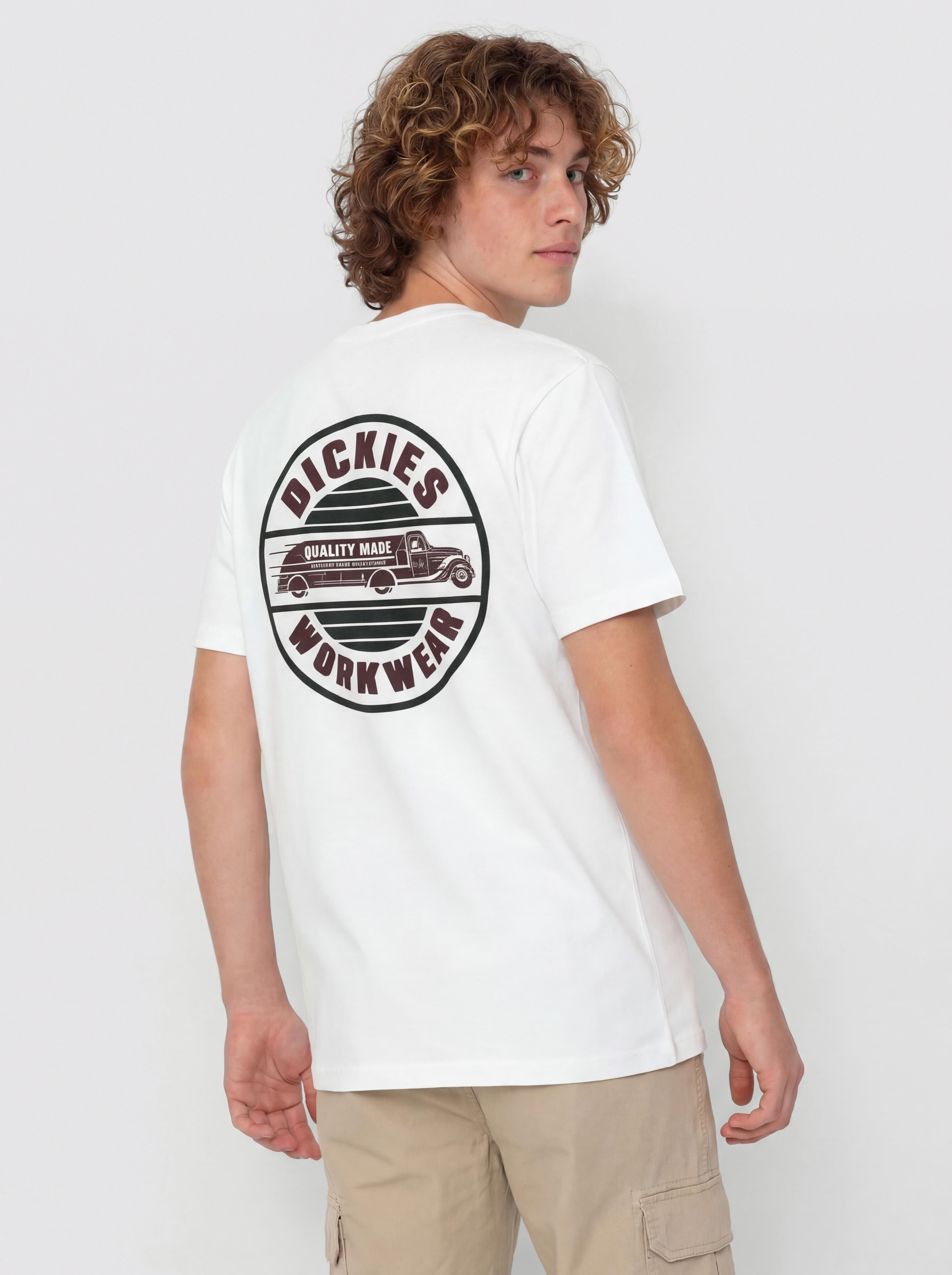 Тениска Dickies Circle (white)