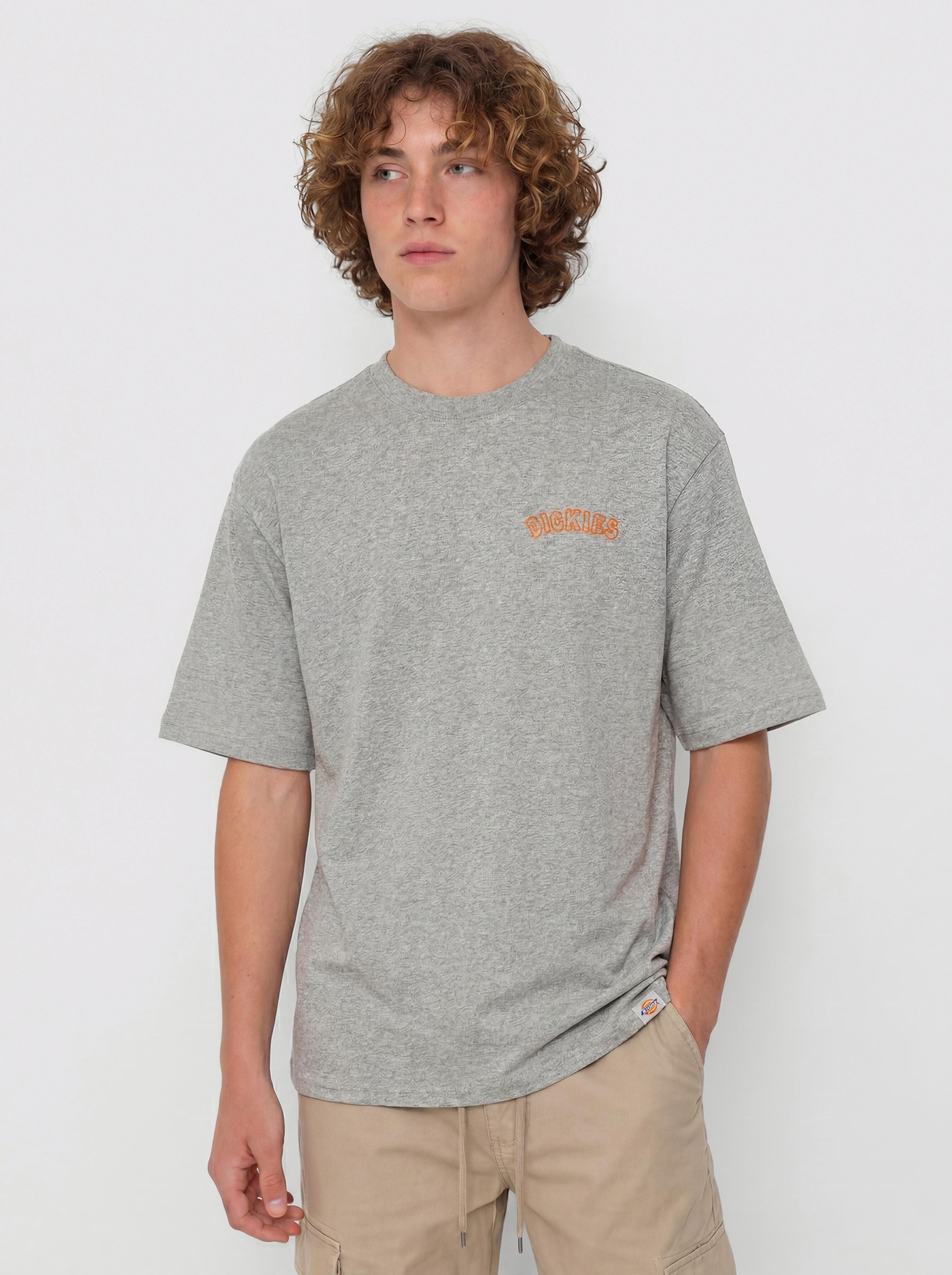 Тениска Dickies Decartuville (grey melange)