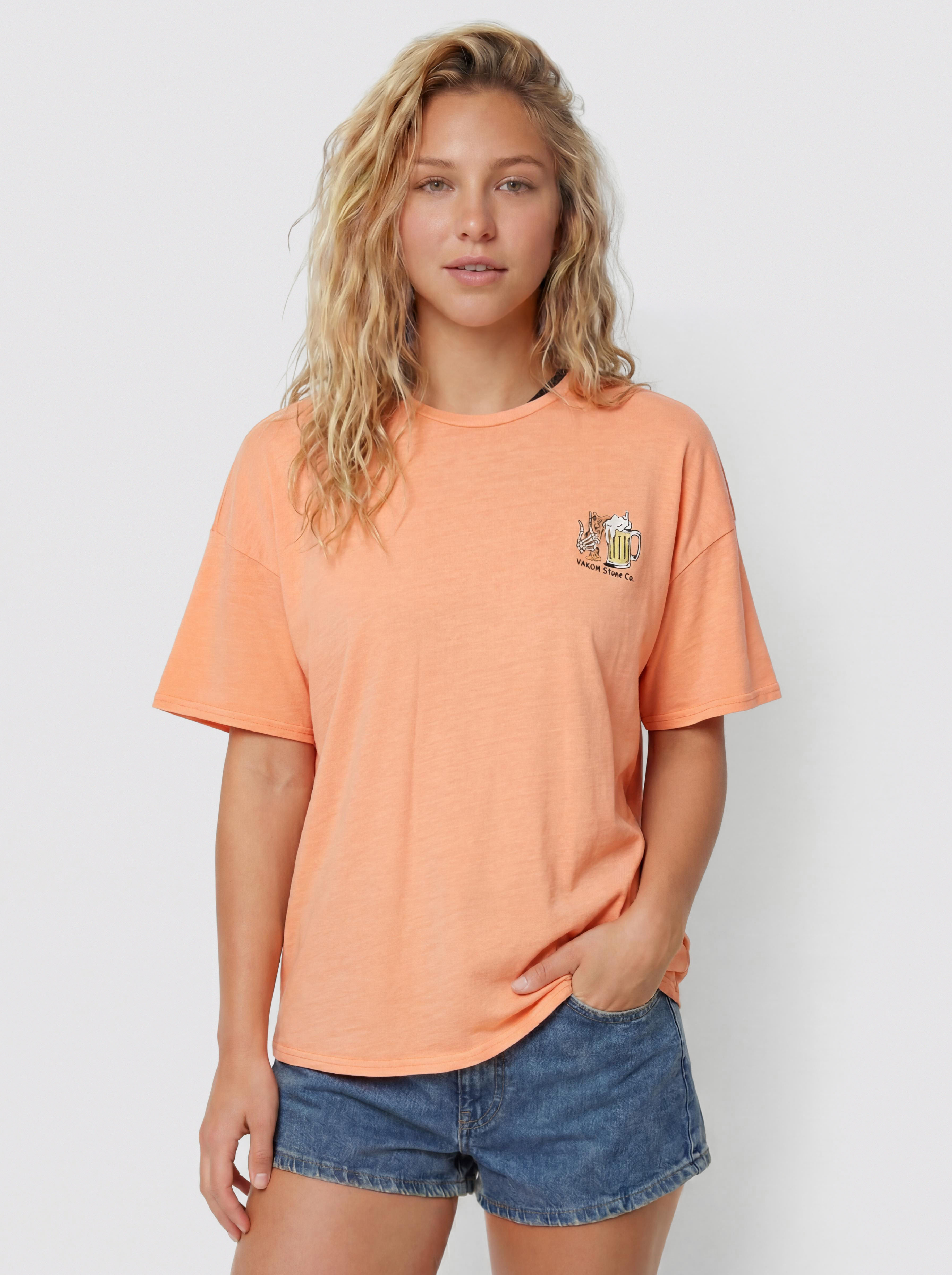 Тениска Volcom My Guys Wmn (pale peach)