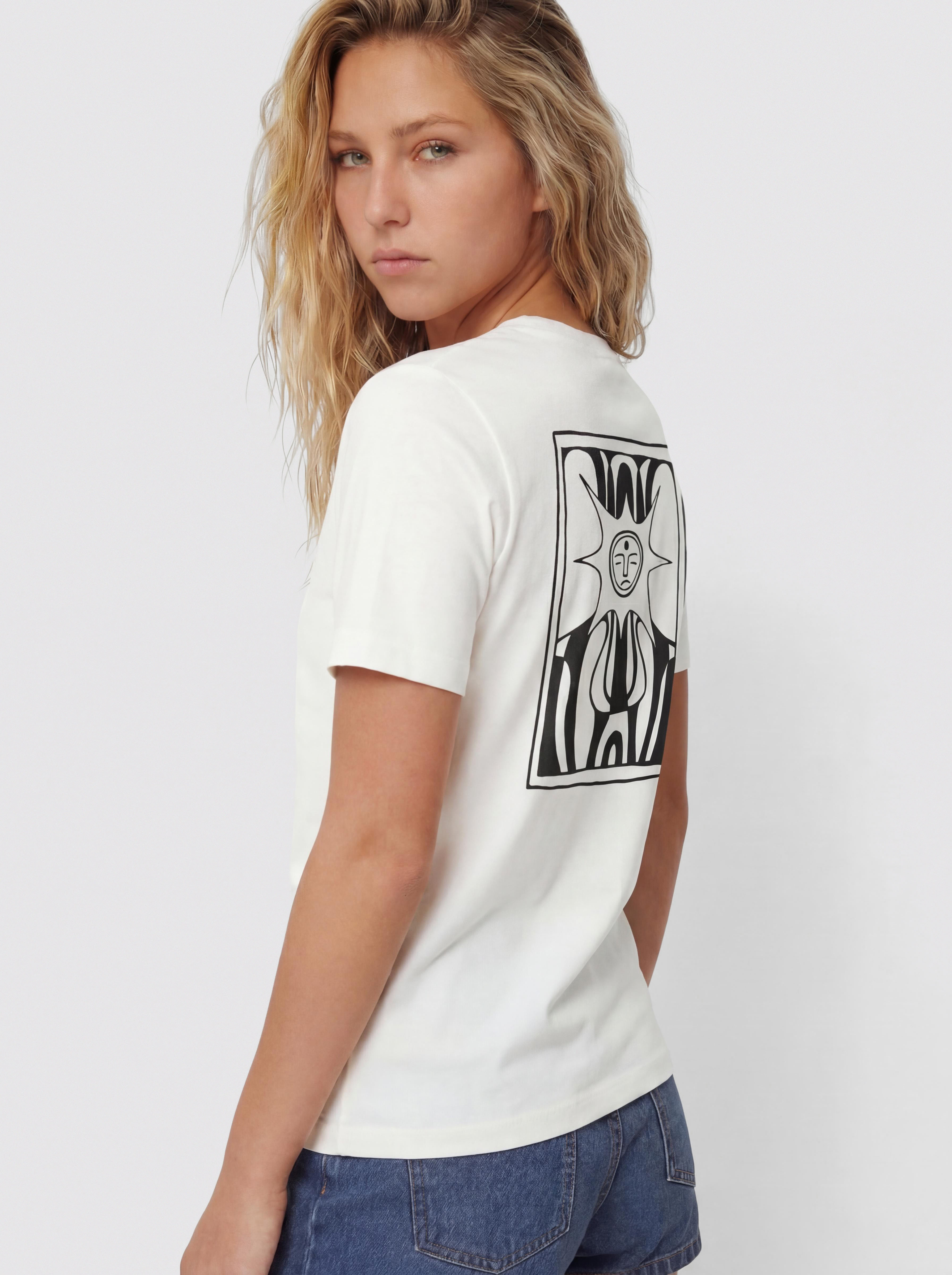 Тениска Volcom Radical Daze Up Wmn (off white)