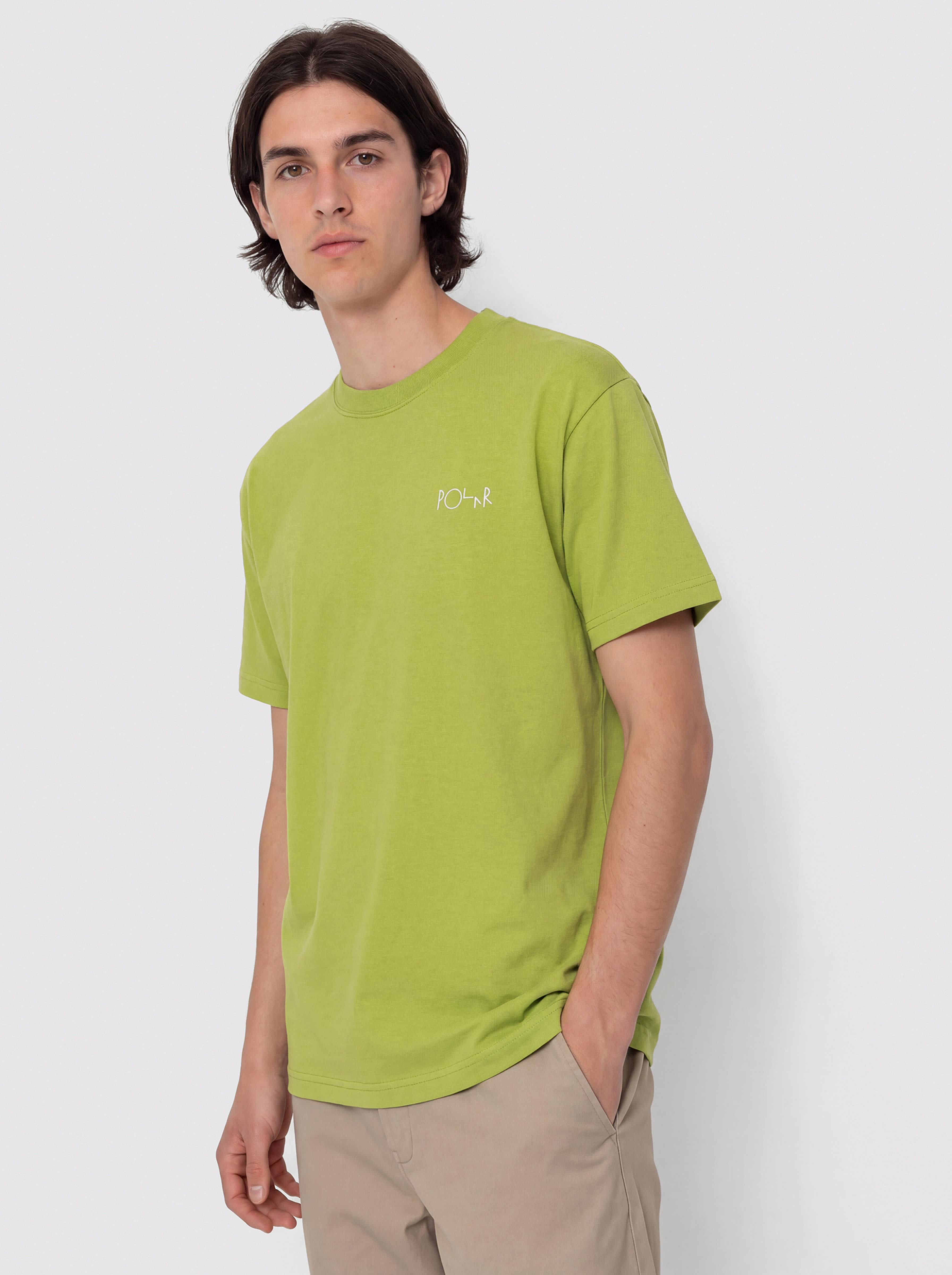 Тениска Polar Skate Contrast Stroke Logo (peridot)