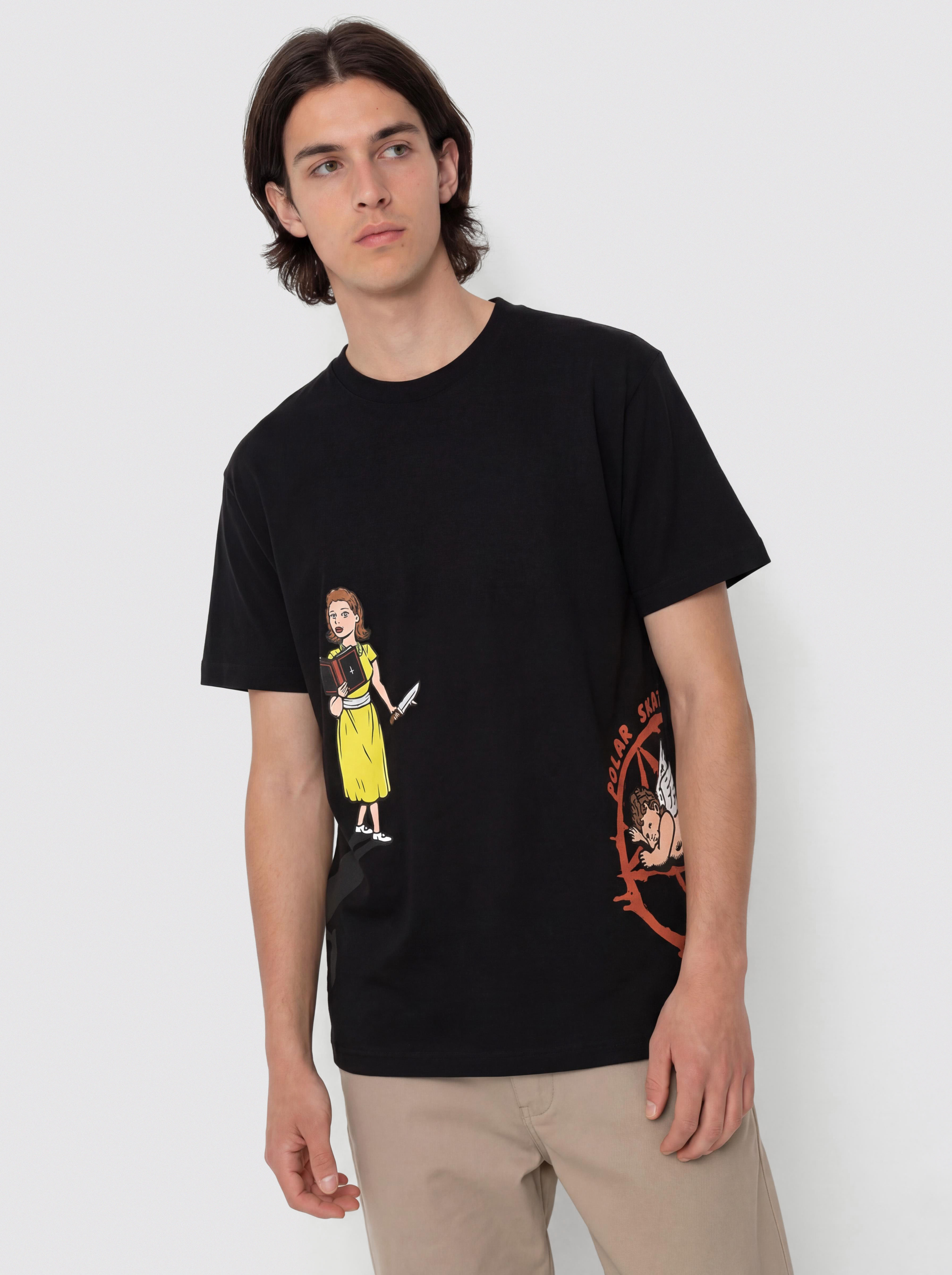 Тениска Polar Skate Sacrifice 2 (black)