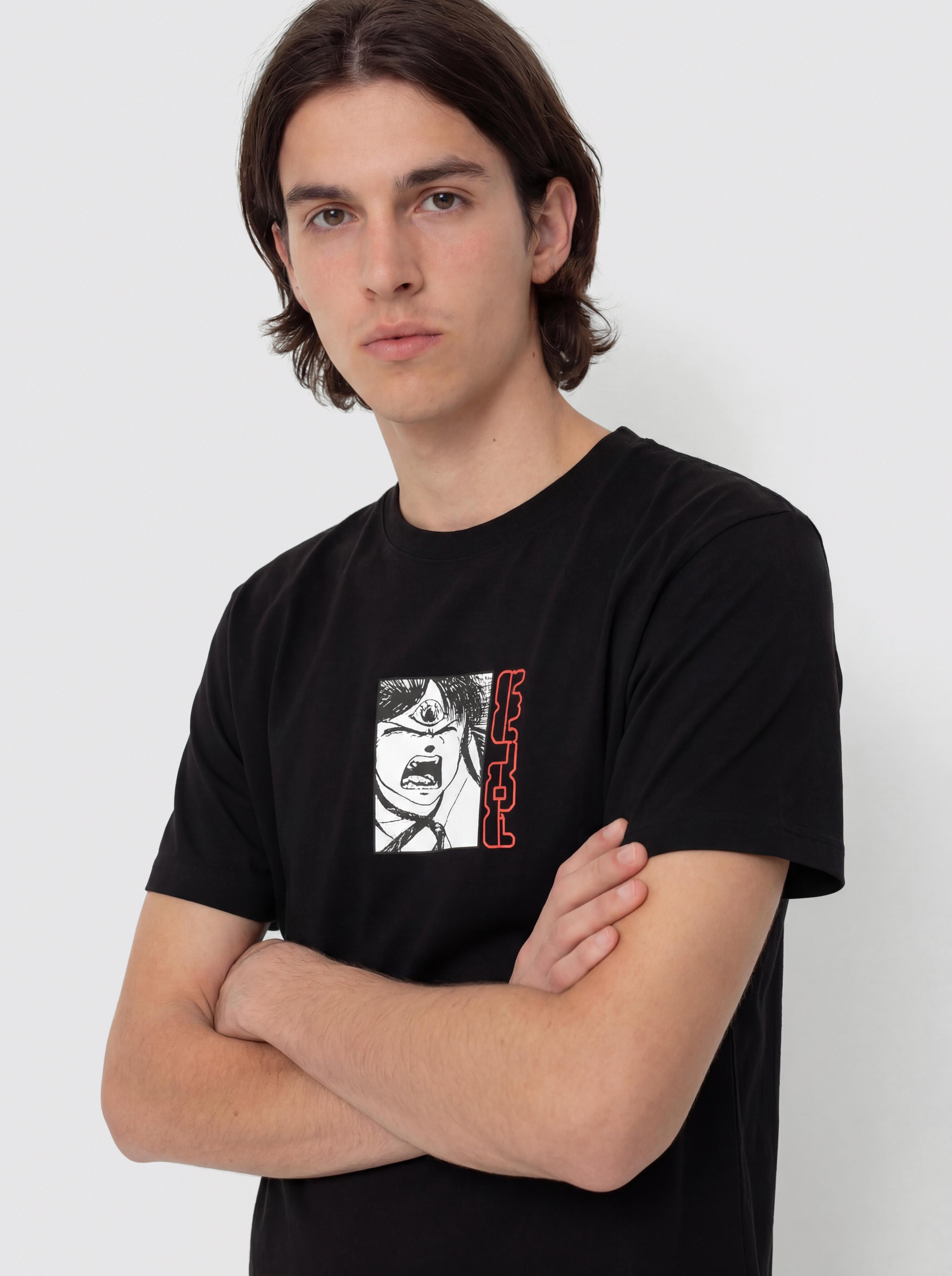 Тениска Polar Skate Third Eye (black)