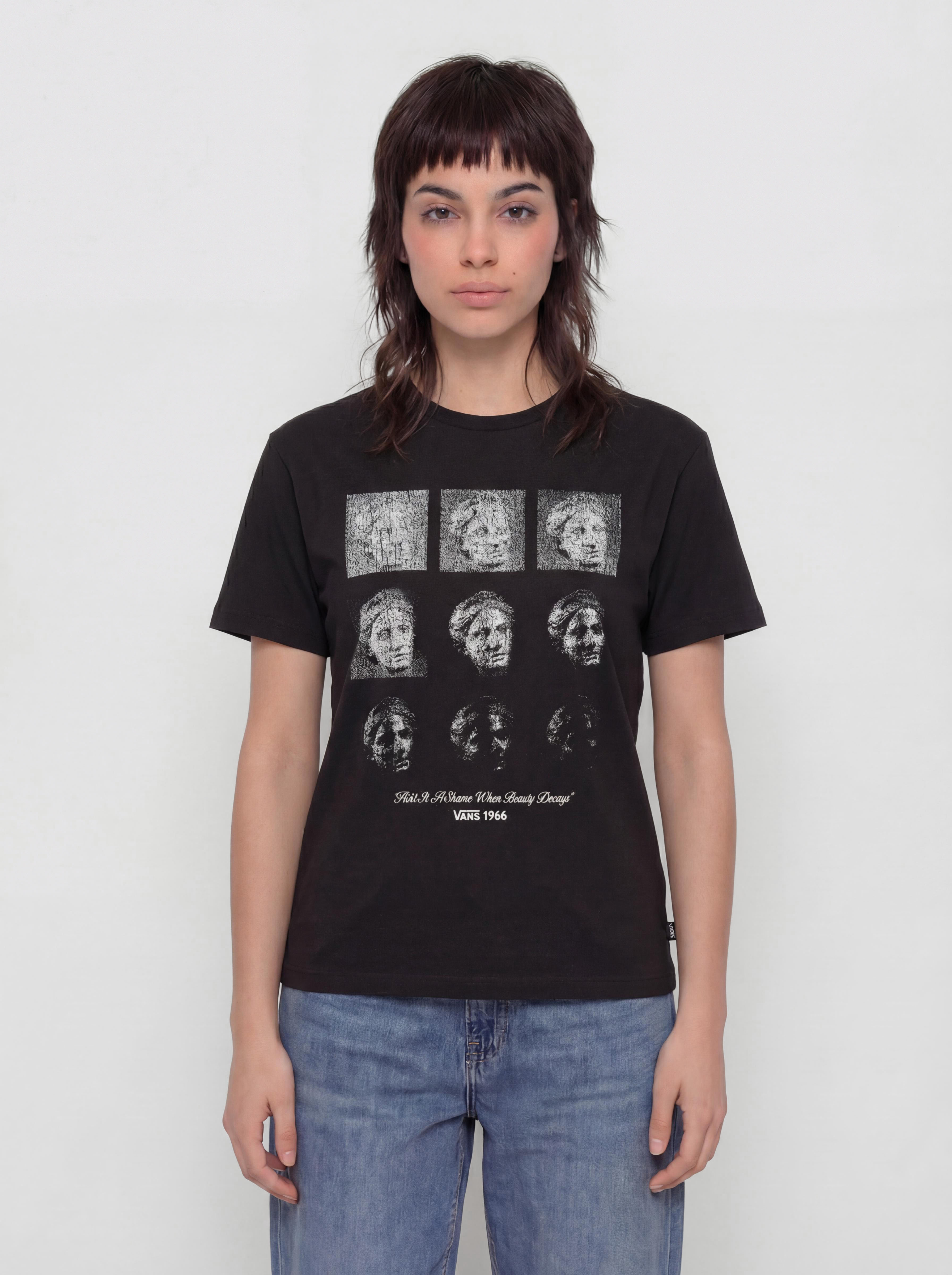 Тениска Vans Decay Oversized Wmn (black)