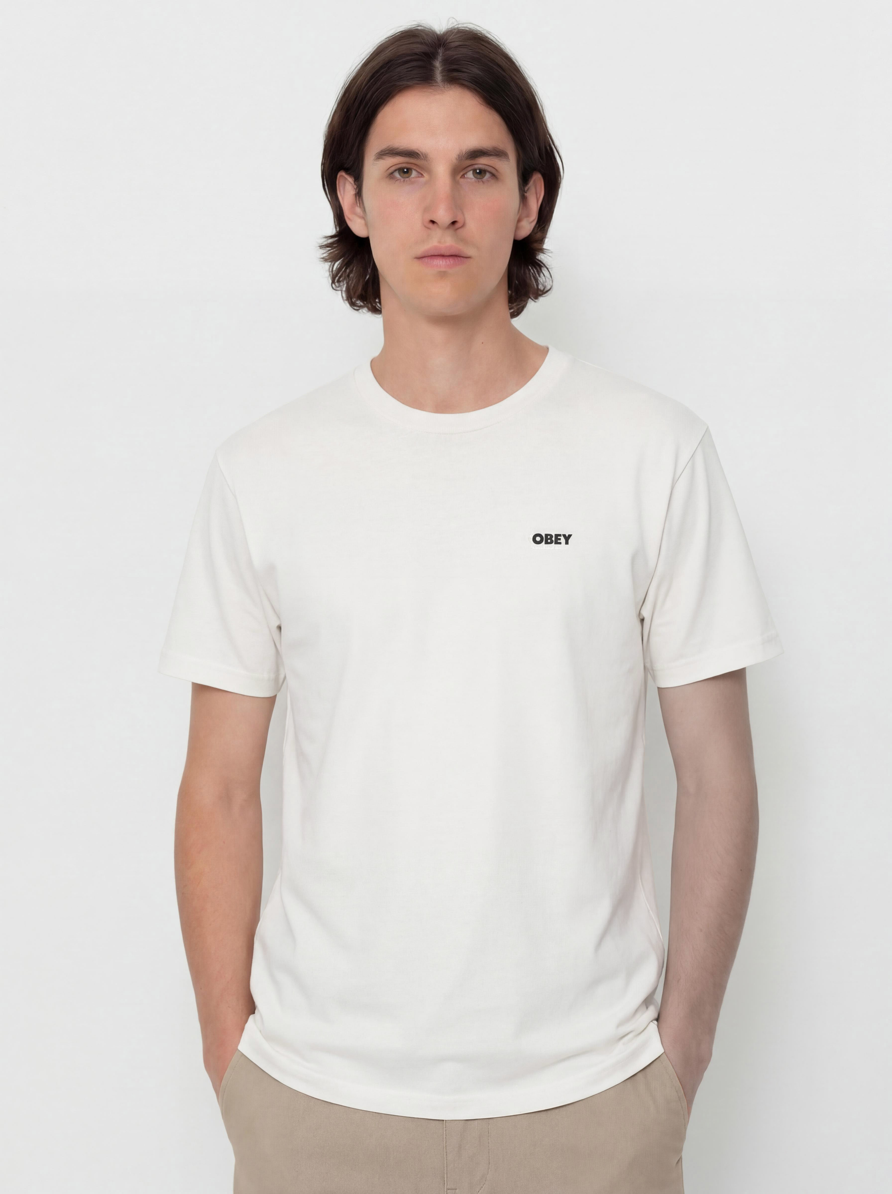 Тениска OBEY Obey Bold Star (pigmnet vintage white)
