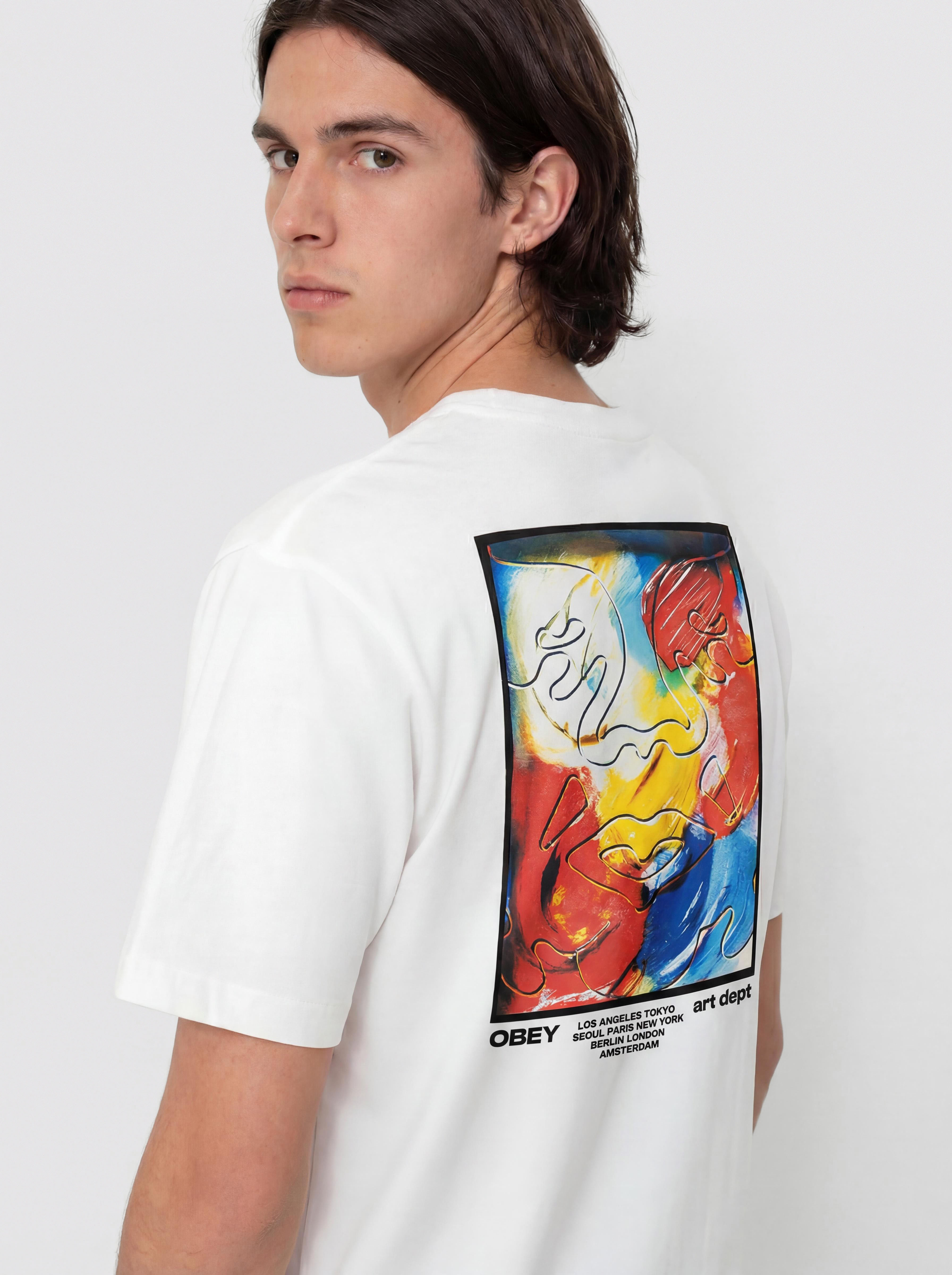Тениска OBEY Art Department (white)