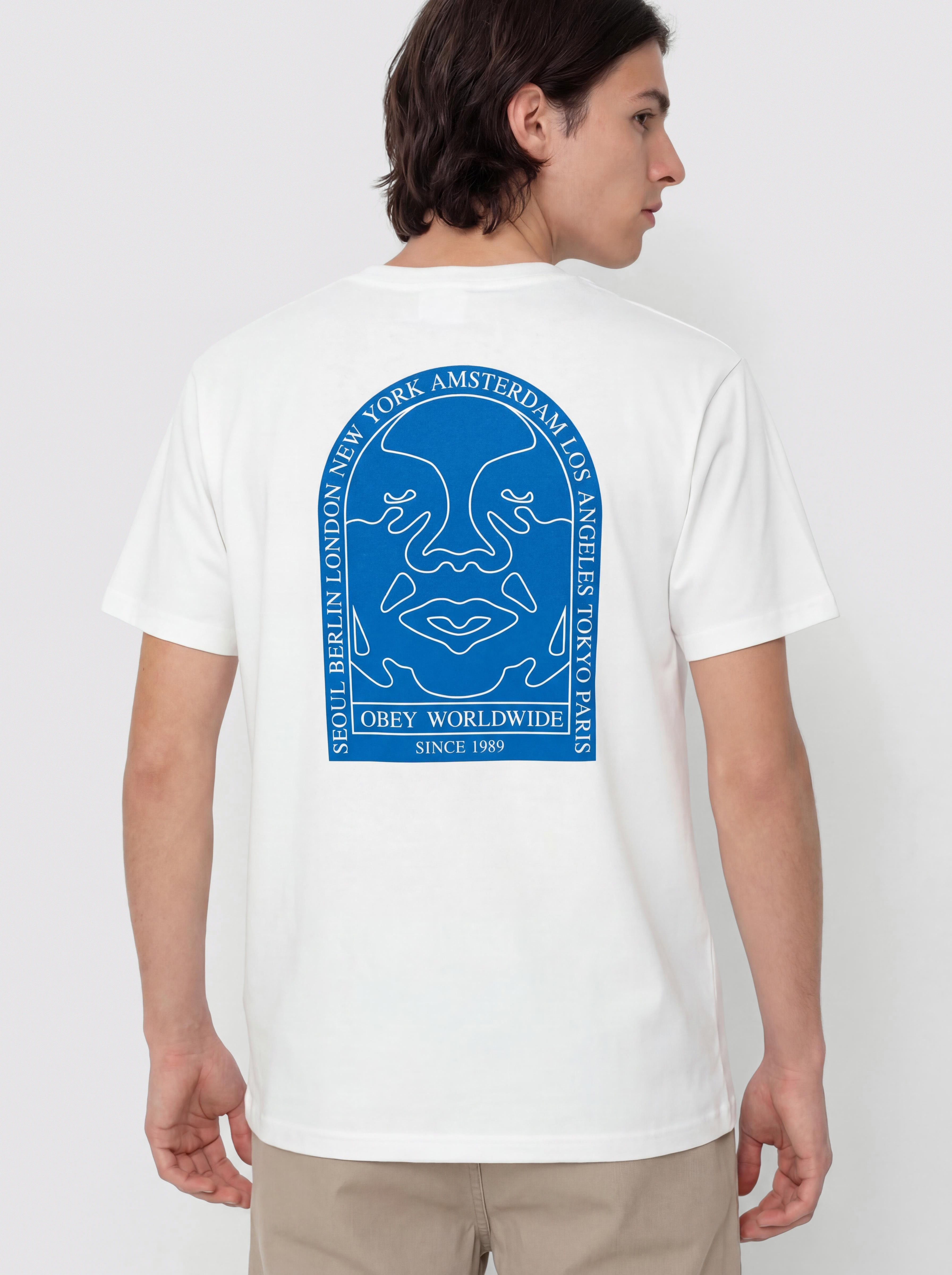 Тениска OBEY Icon Arch (white)