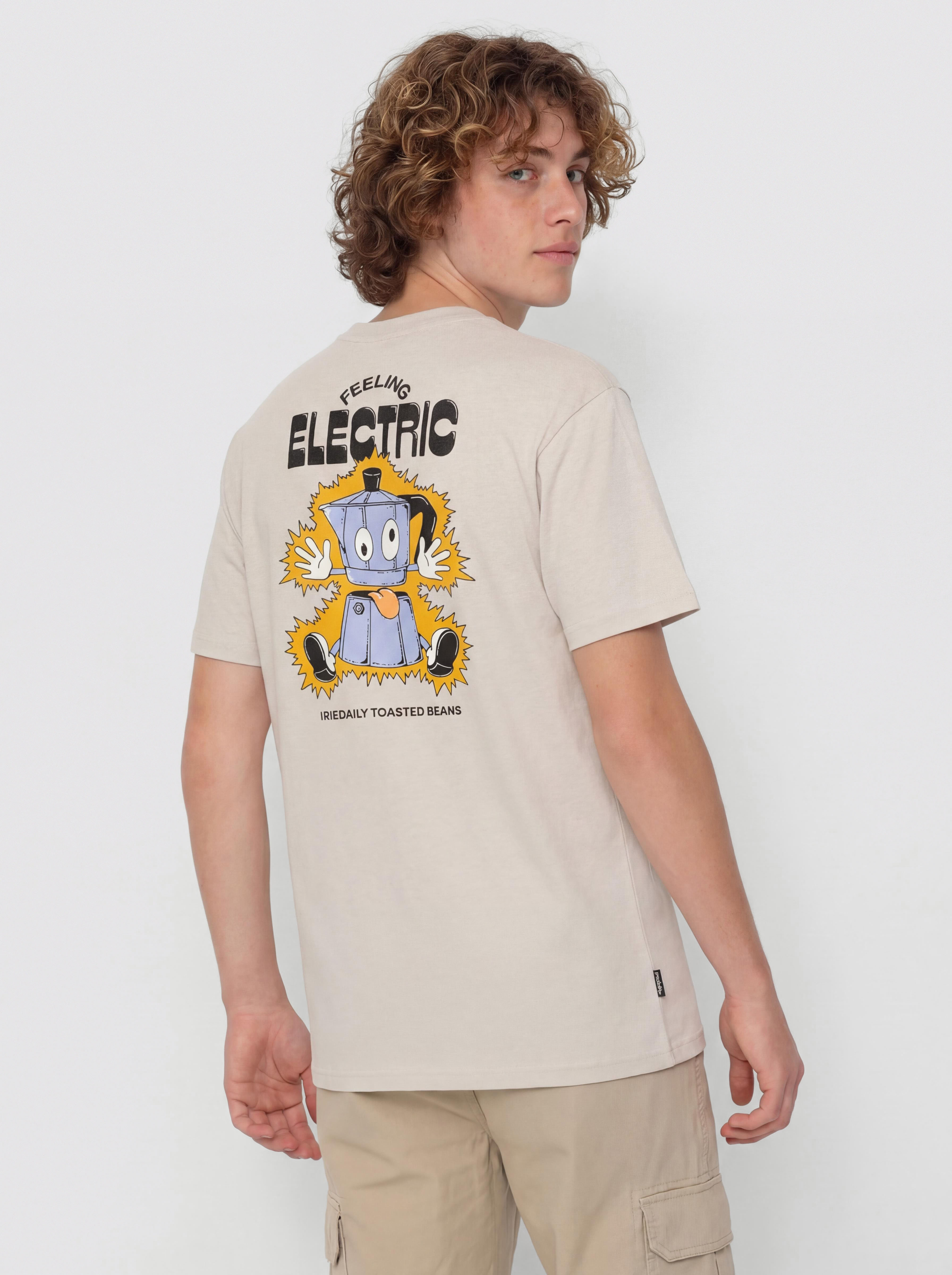 Тениска Iriedaily Coffeelectric (cloud grey)