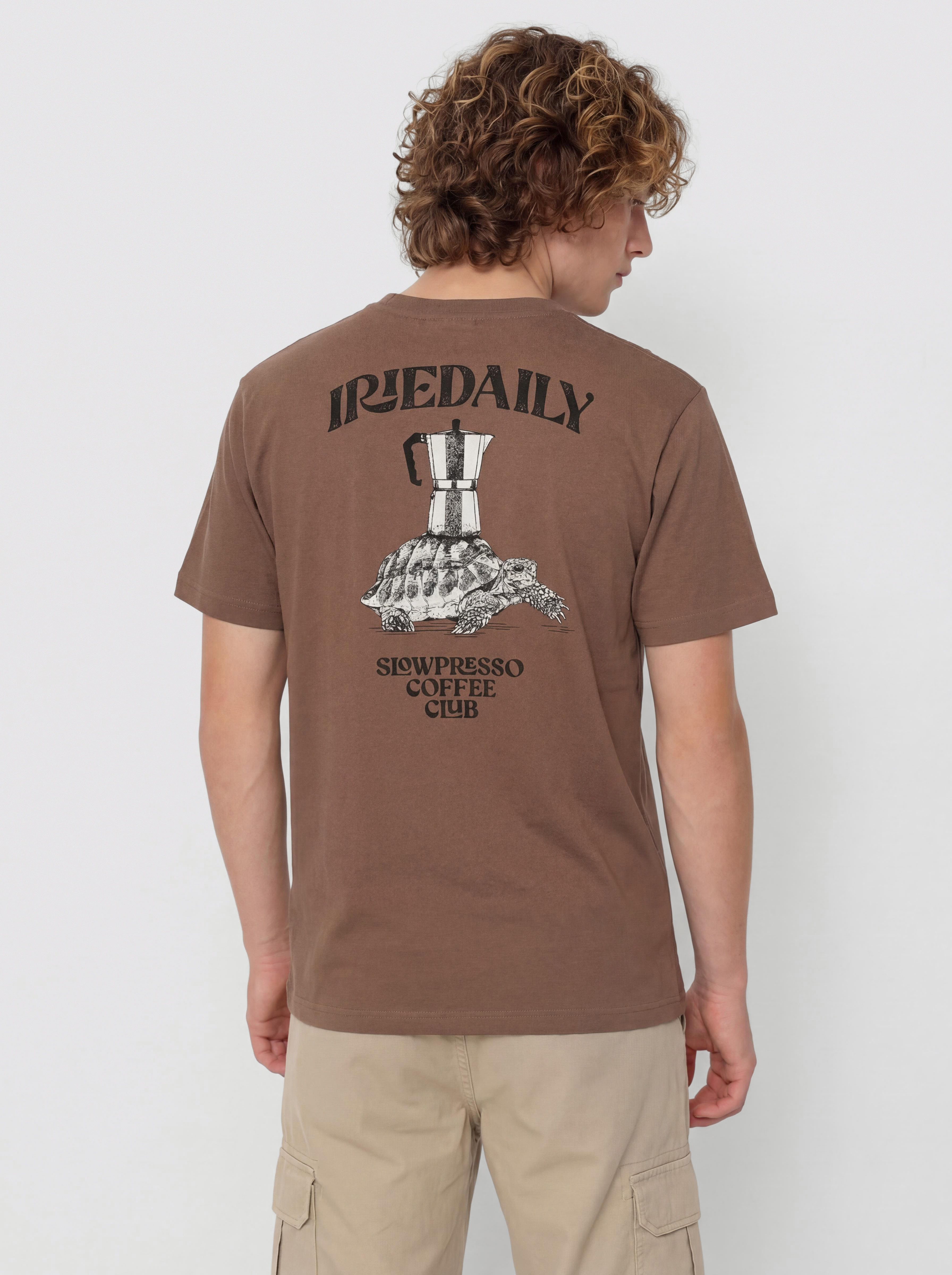 Тениска Iriedaily Slowpresso (mocca)