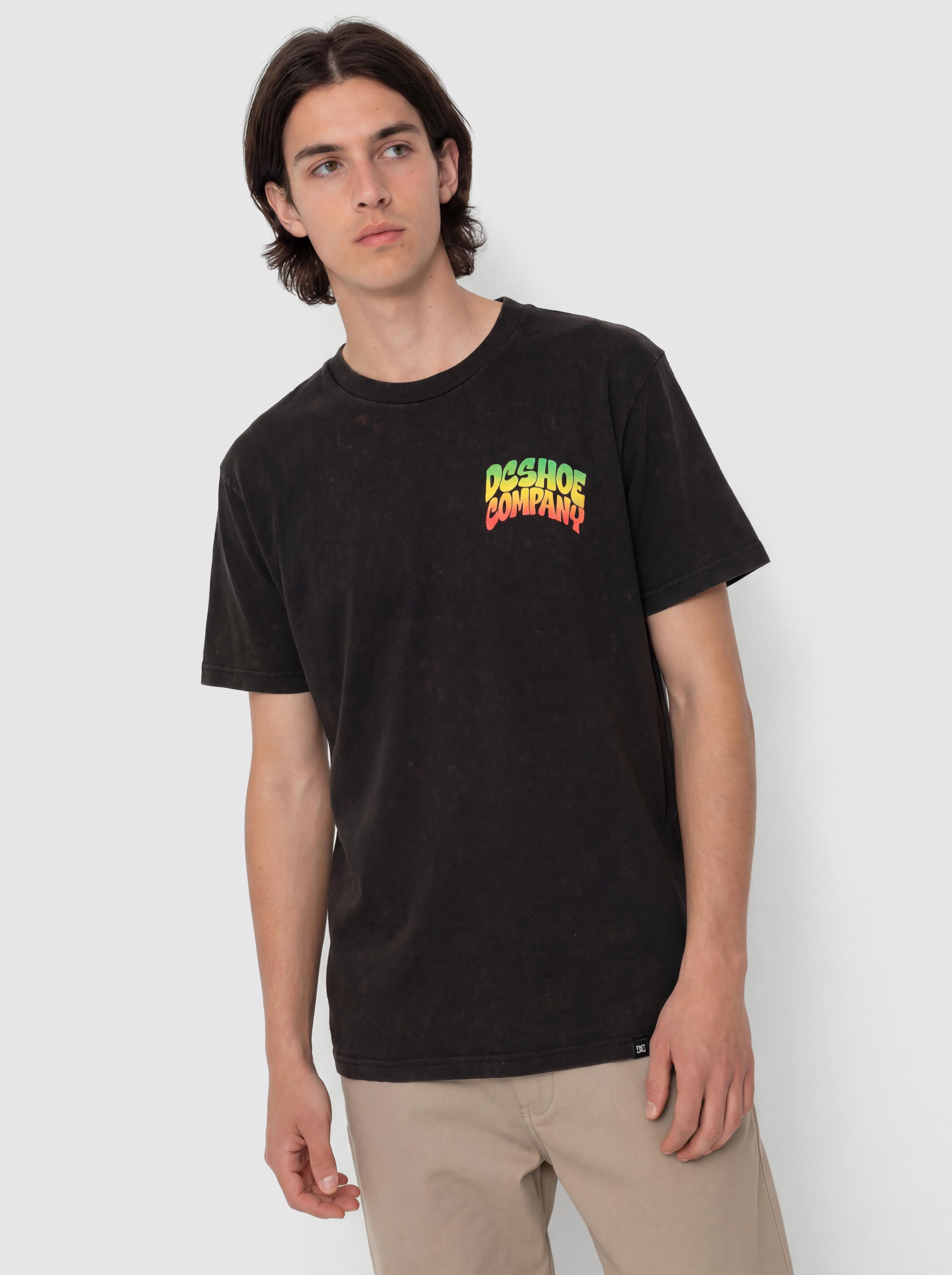 Тениска DC Hot Box (black rain wash)