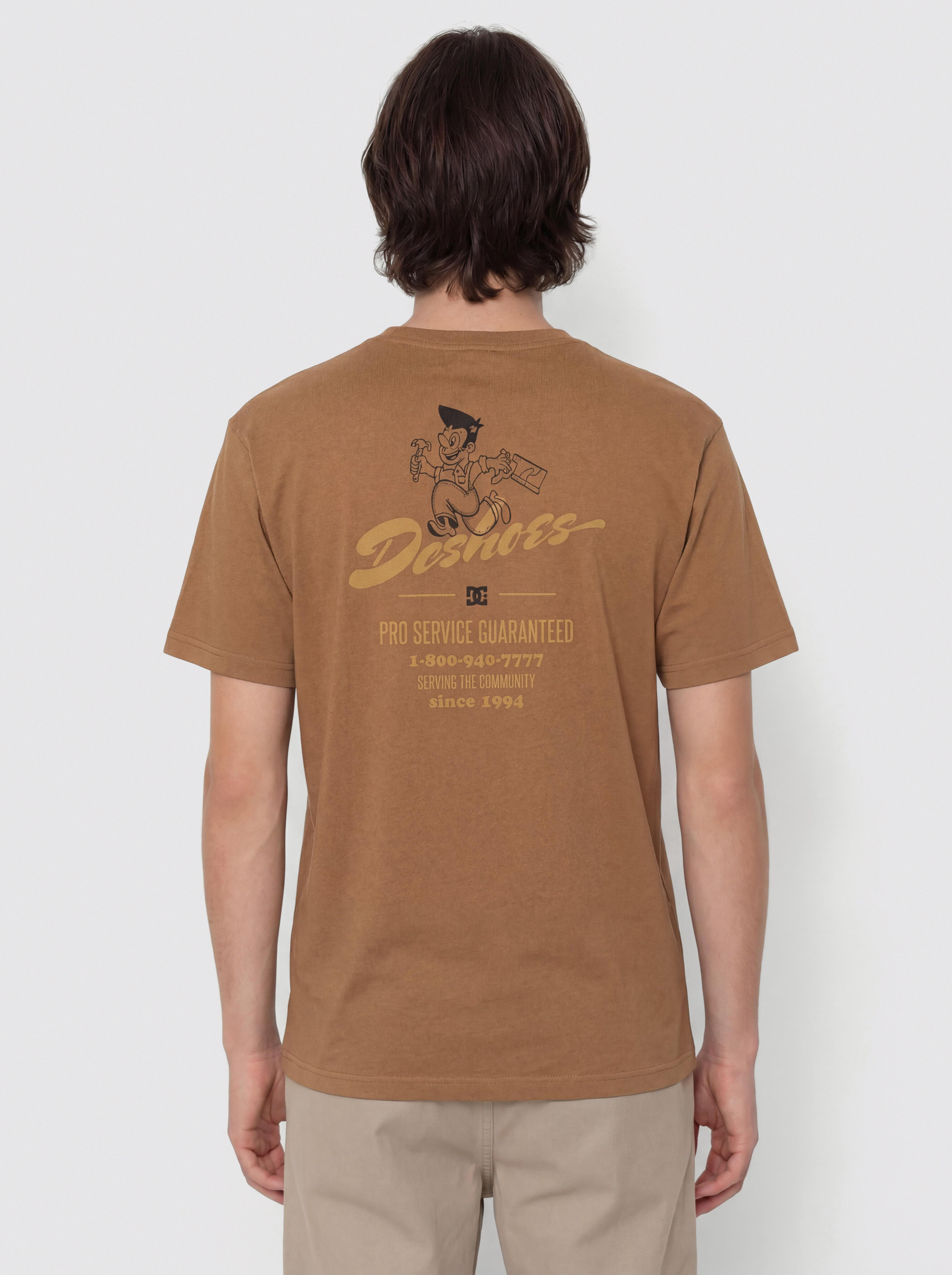 Тениска DC Fixing Up (toffee)