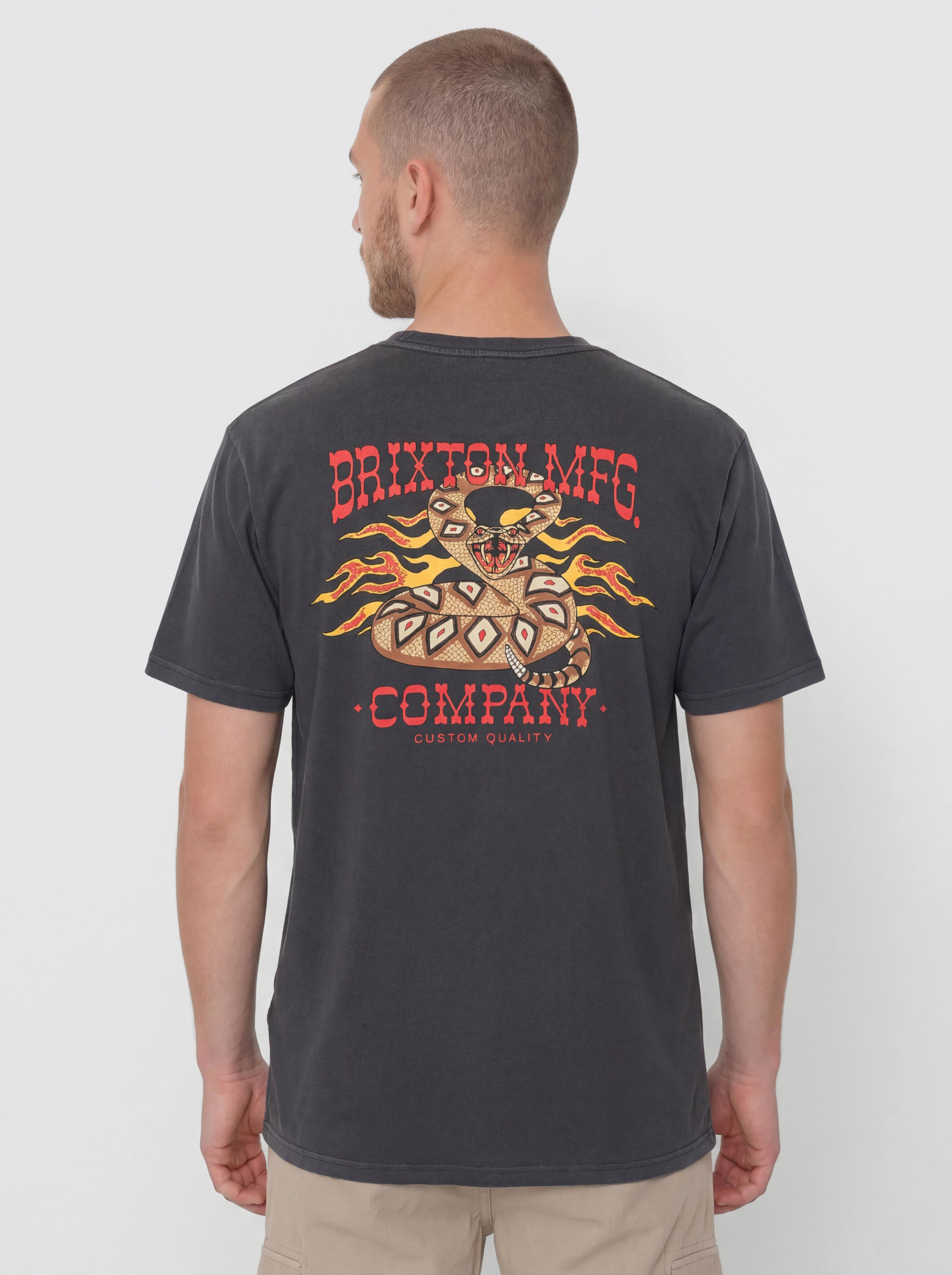 u0422u0435u043du0438u0441u043au0430 Brixton Hardee Stt (black worn wash)