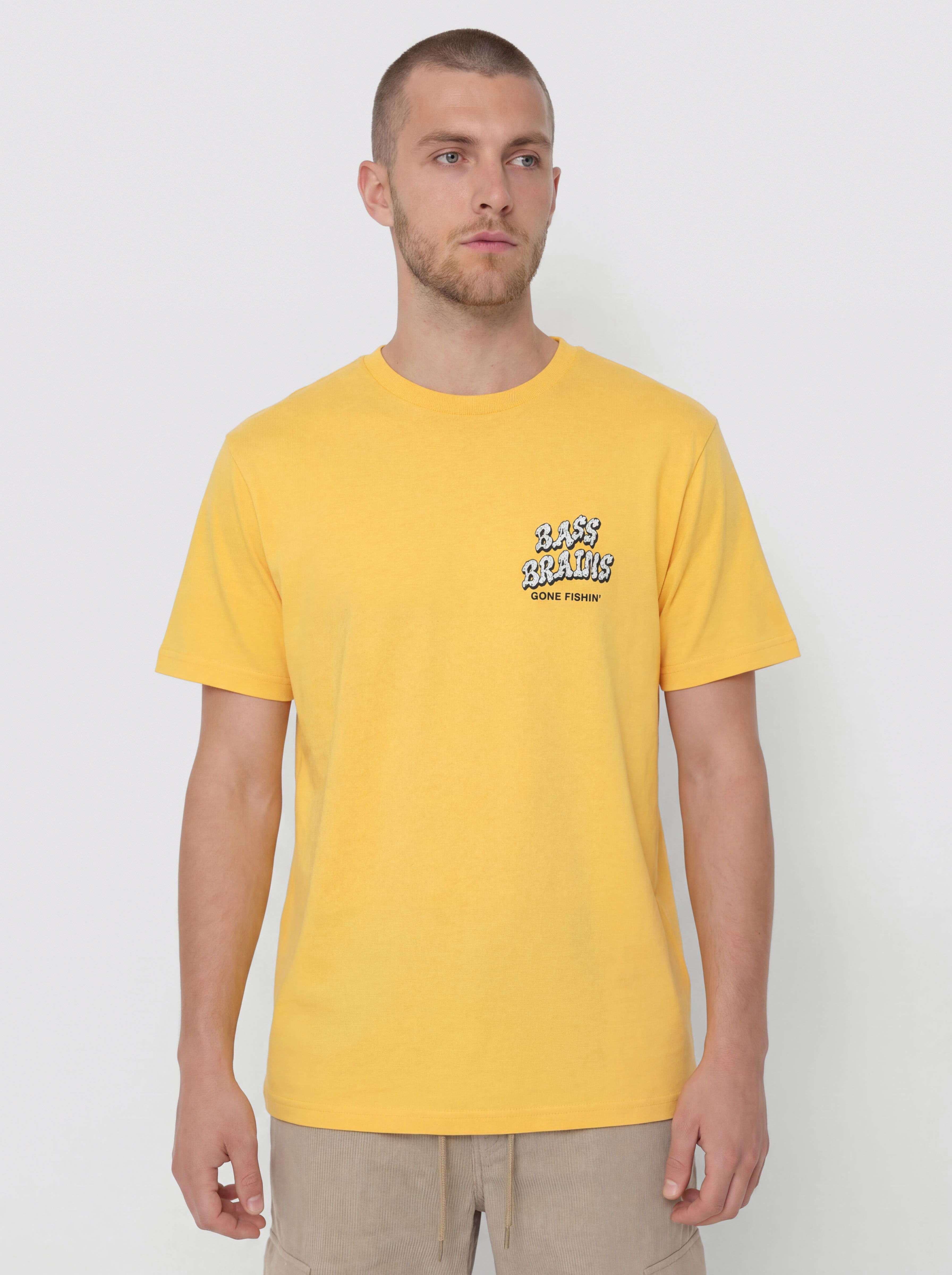 Тениска Brixton Bass Brains Gf (ray)