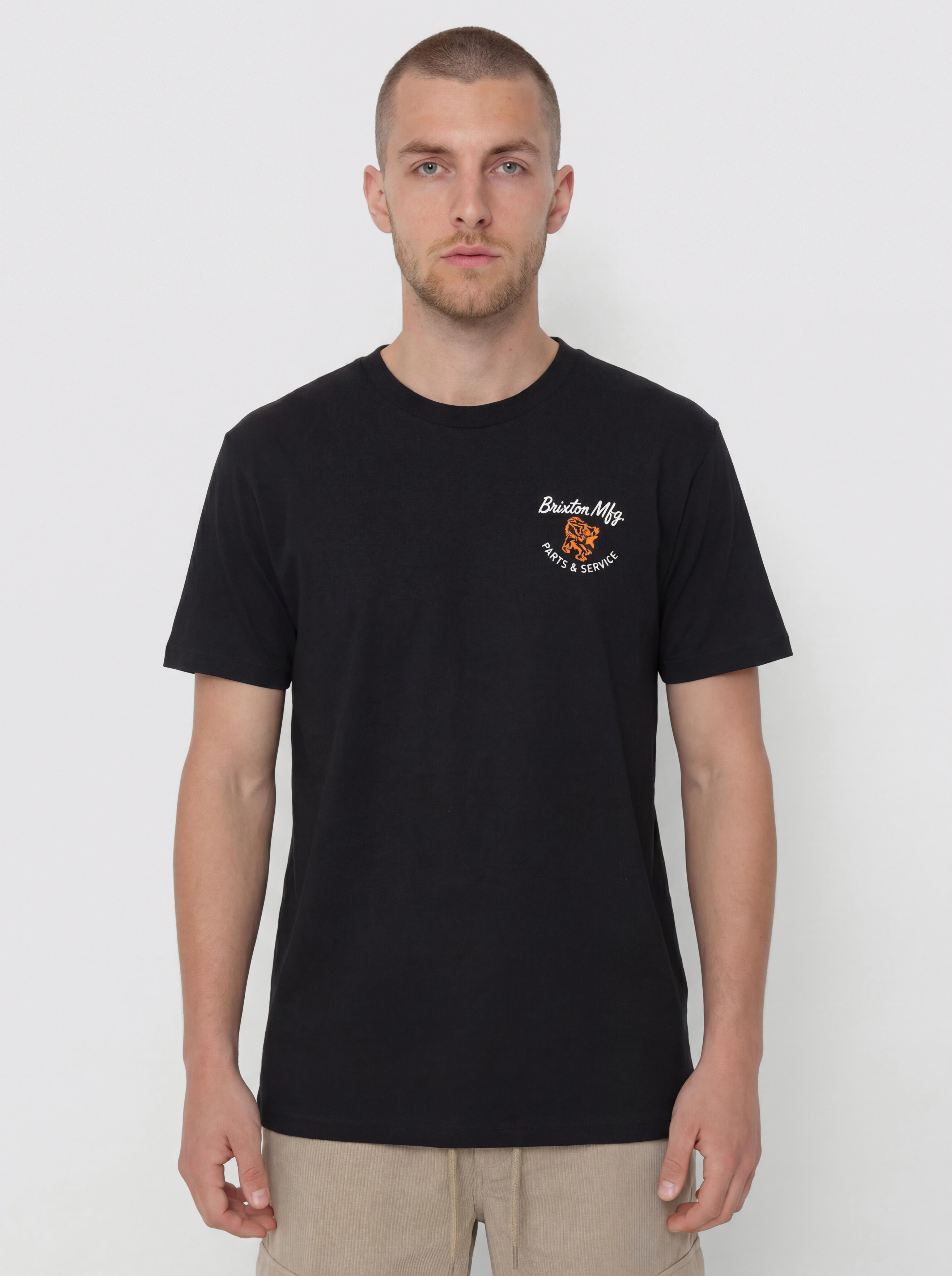 Тениска Brixton Tolman Std (black)