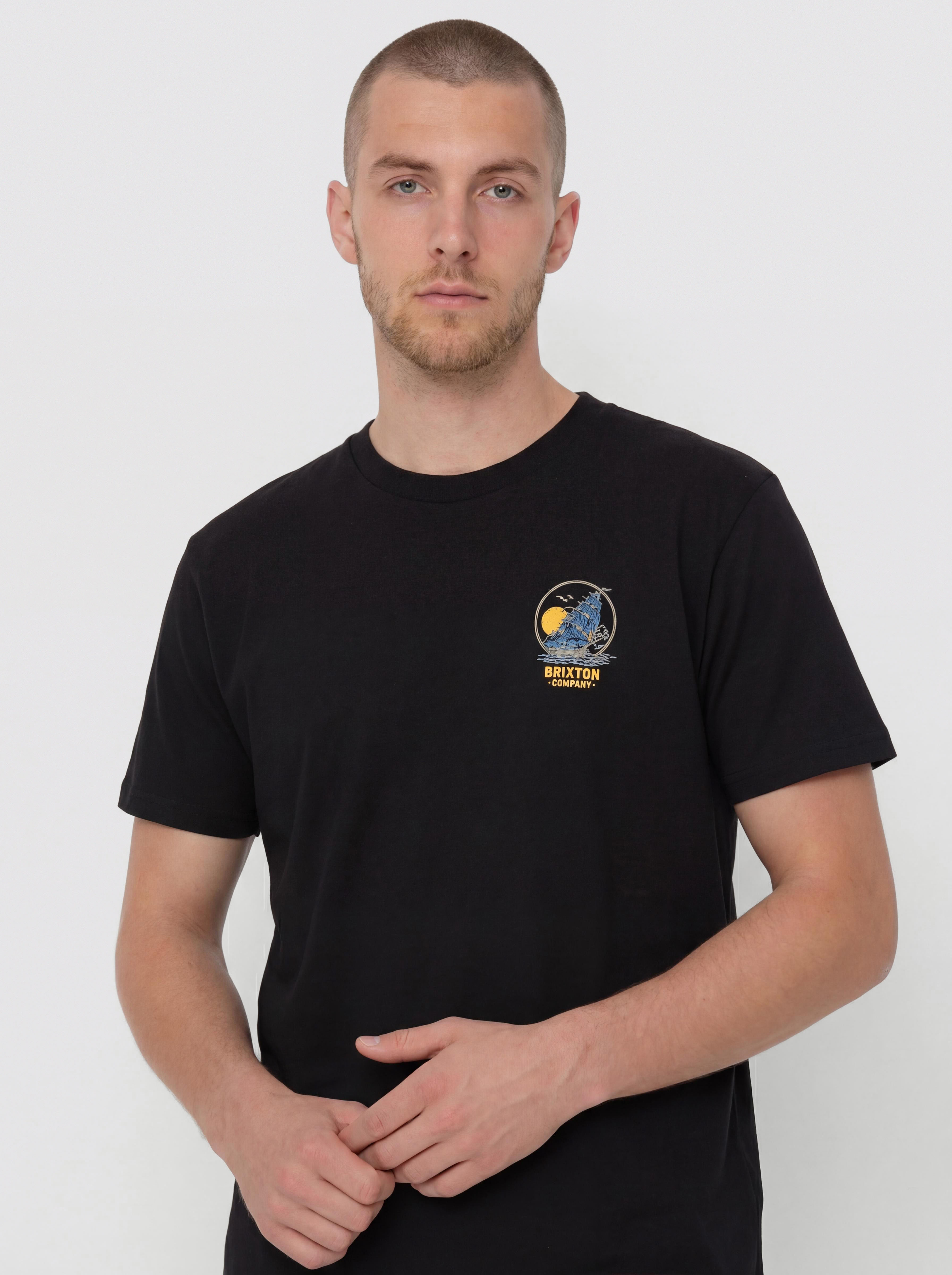 Тениска Brixton High Seas Std (black)