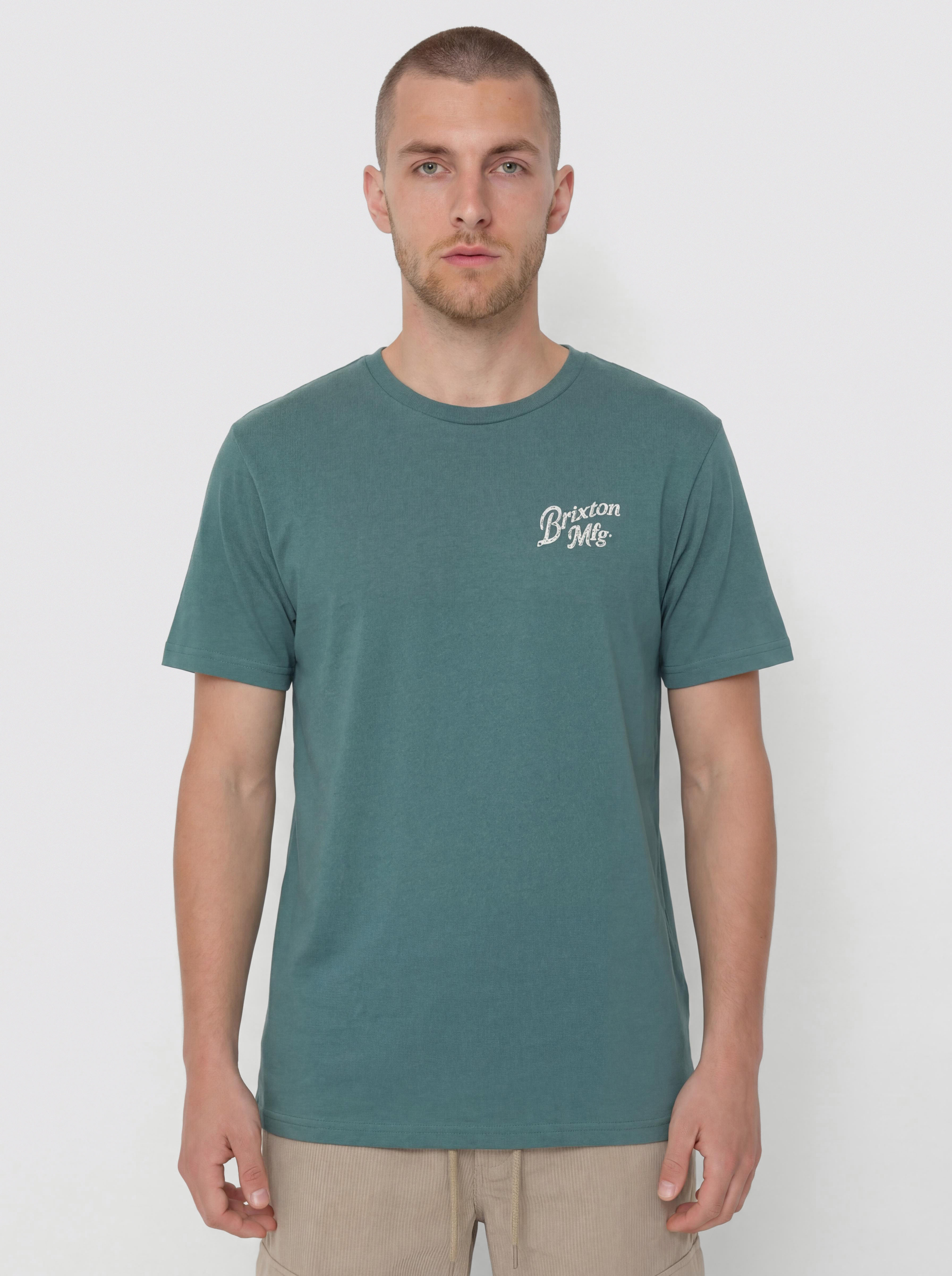Тениска Brixton Rothwell Tlrt (night sage)