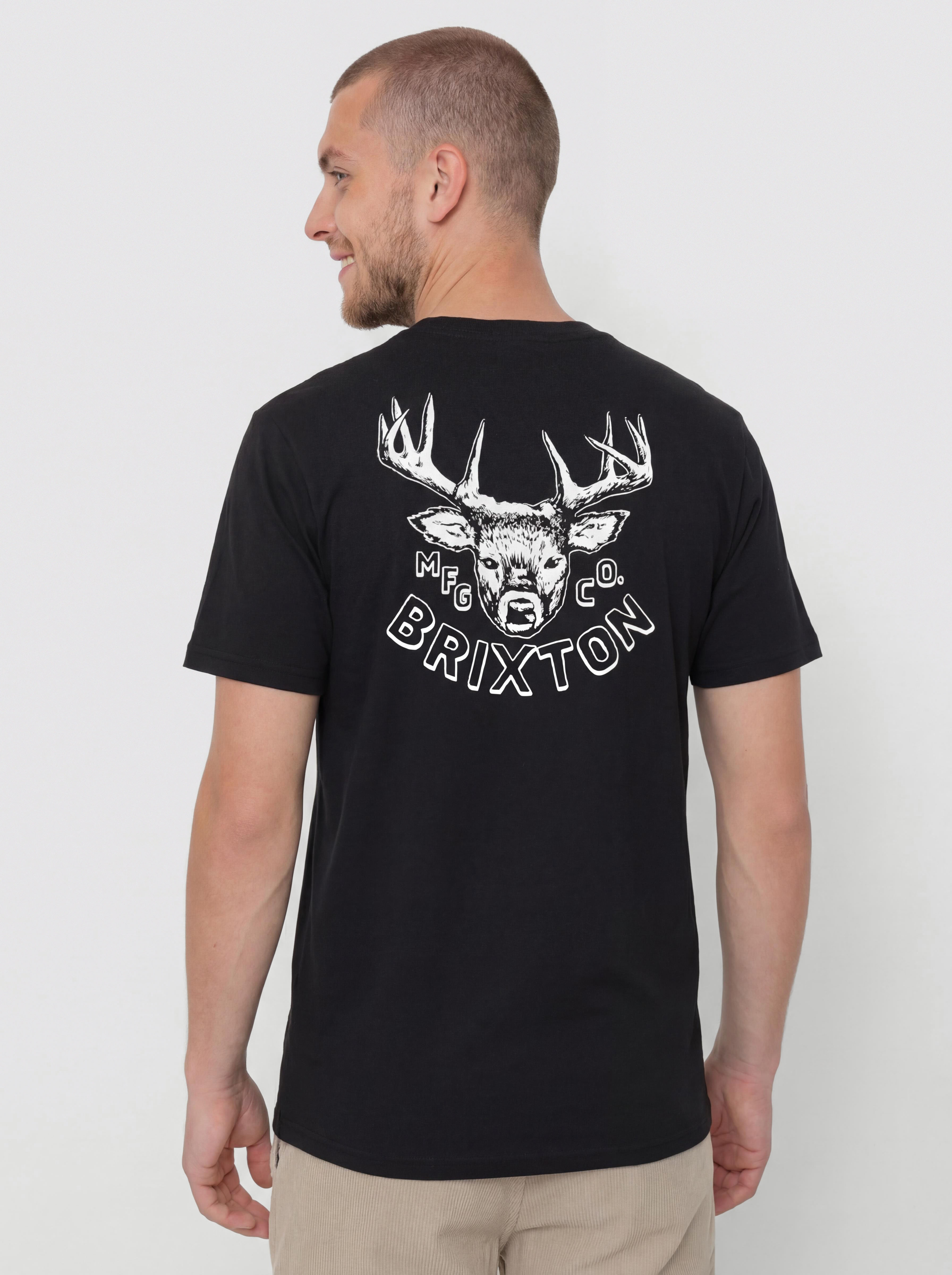 Тениска Brixton Berick Tlrt (black)