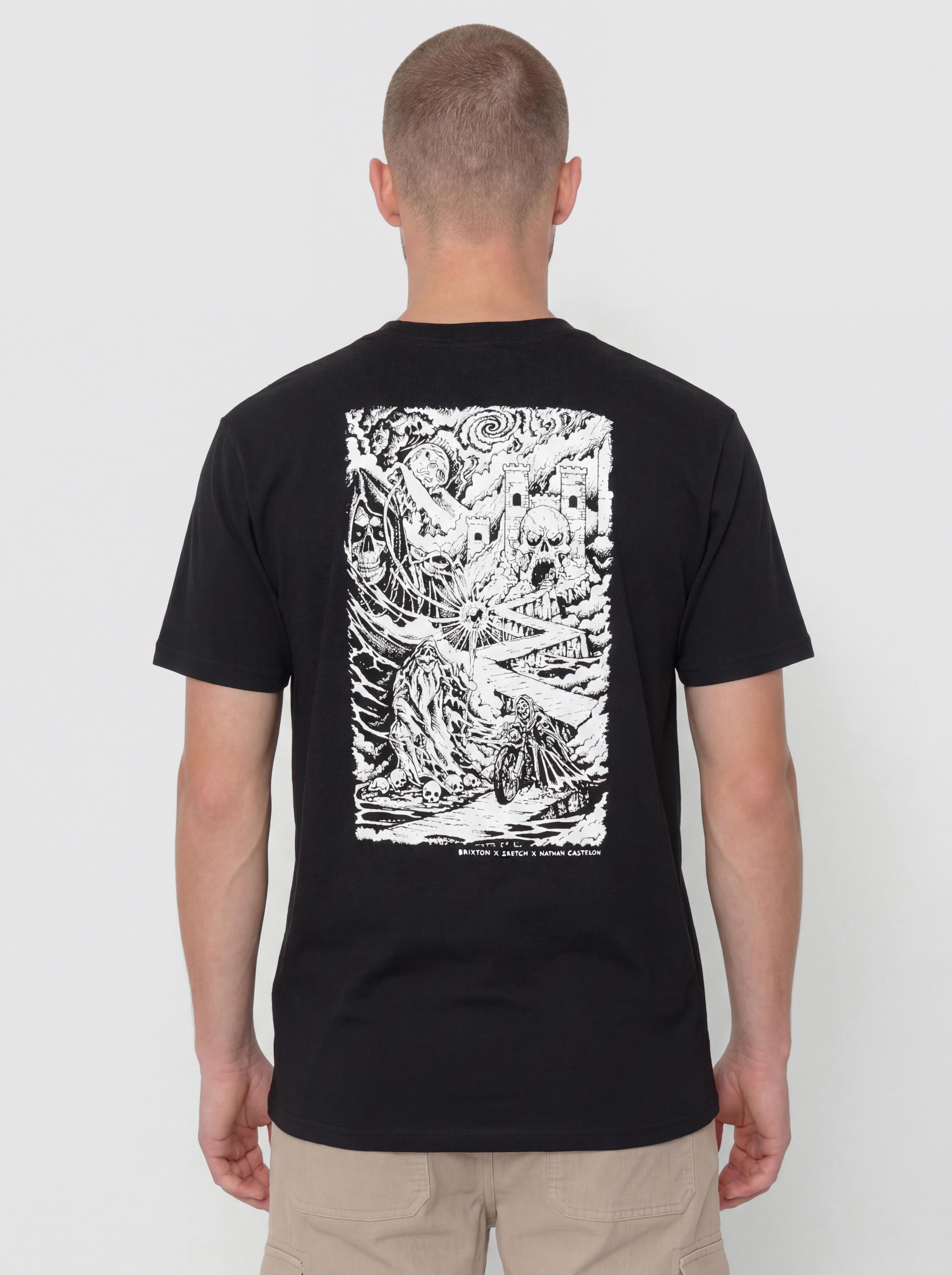 Тениска Brixton Hourglass Std