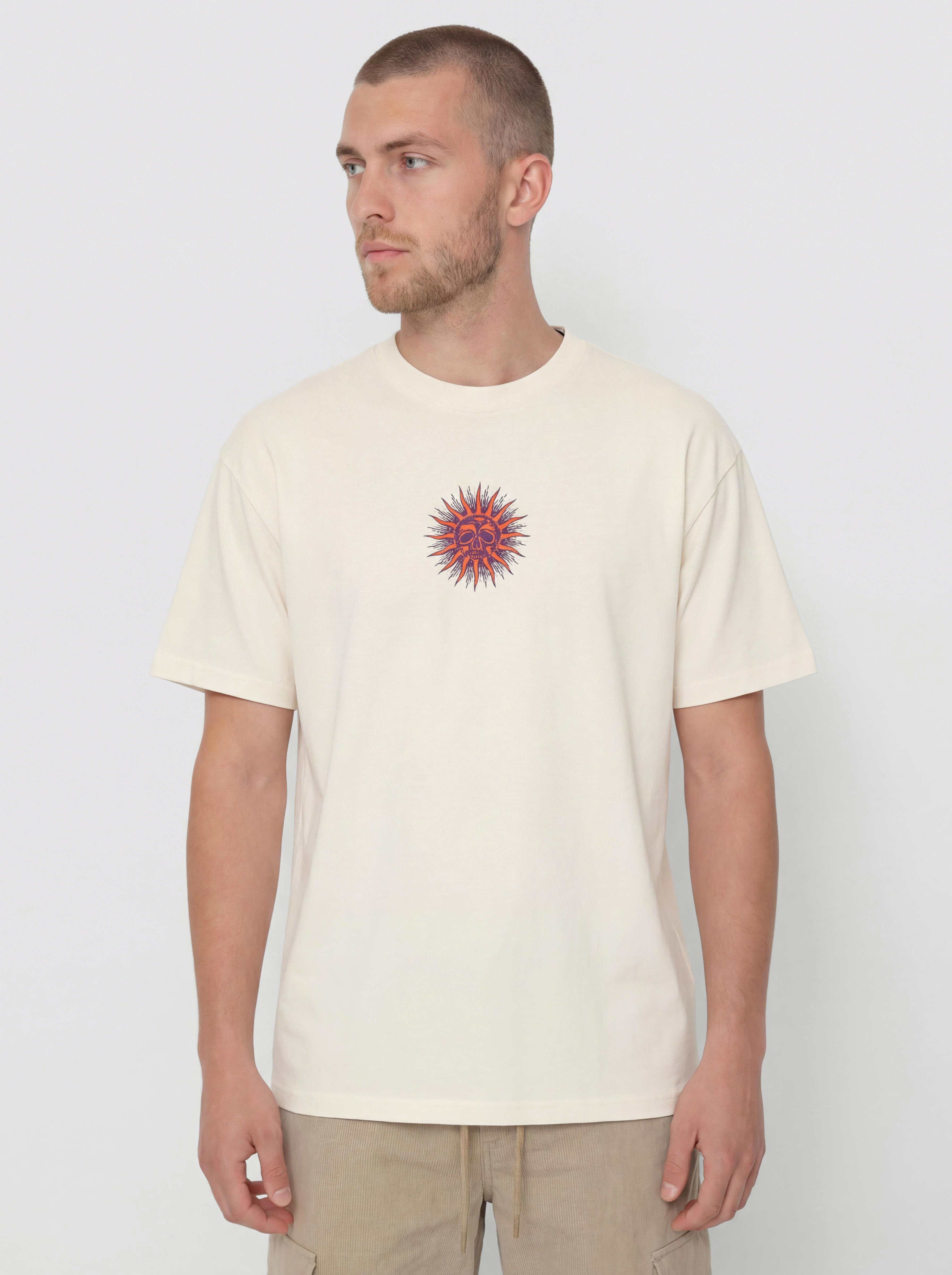 Тениска Brixton Zephyr Oversized (cream)