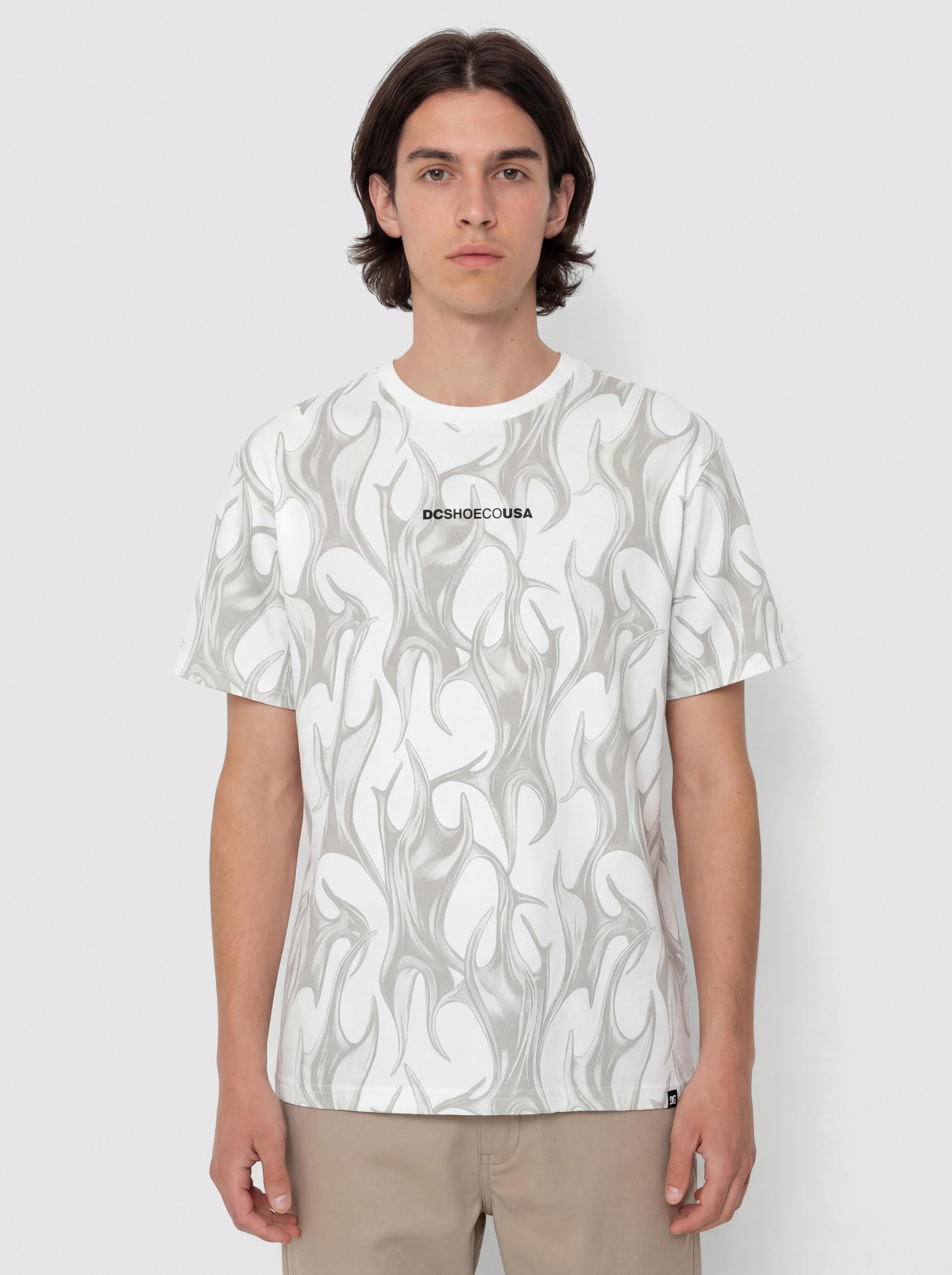 Тениска DC Liquid Fuego (white)