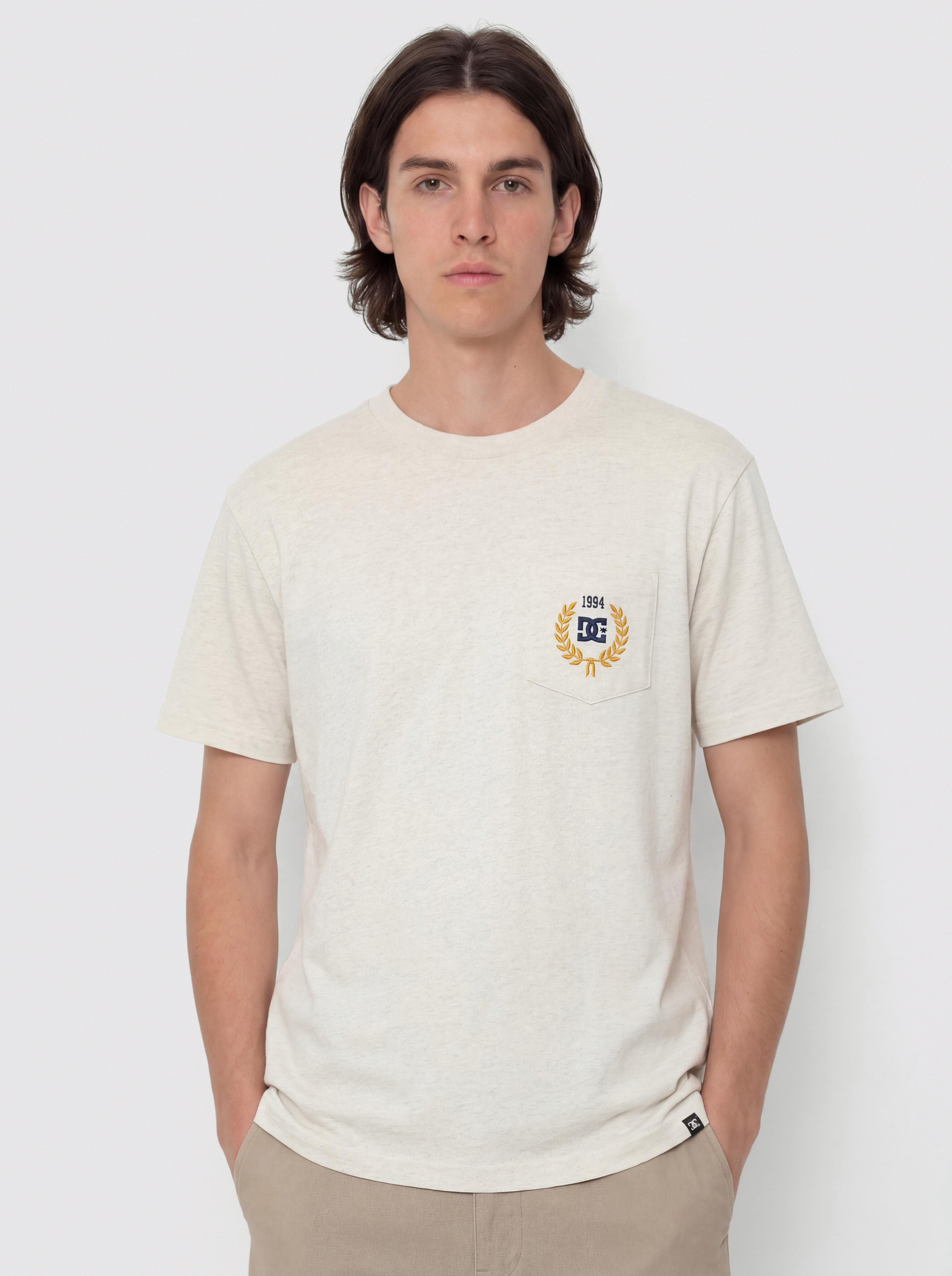 Тениска DC Freshman Pocket (snow heather)