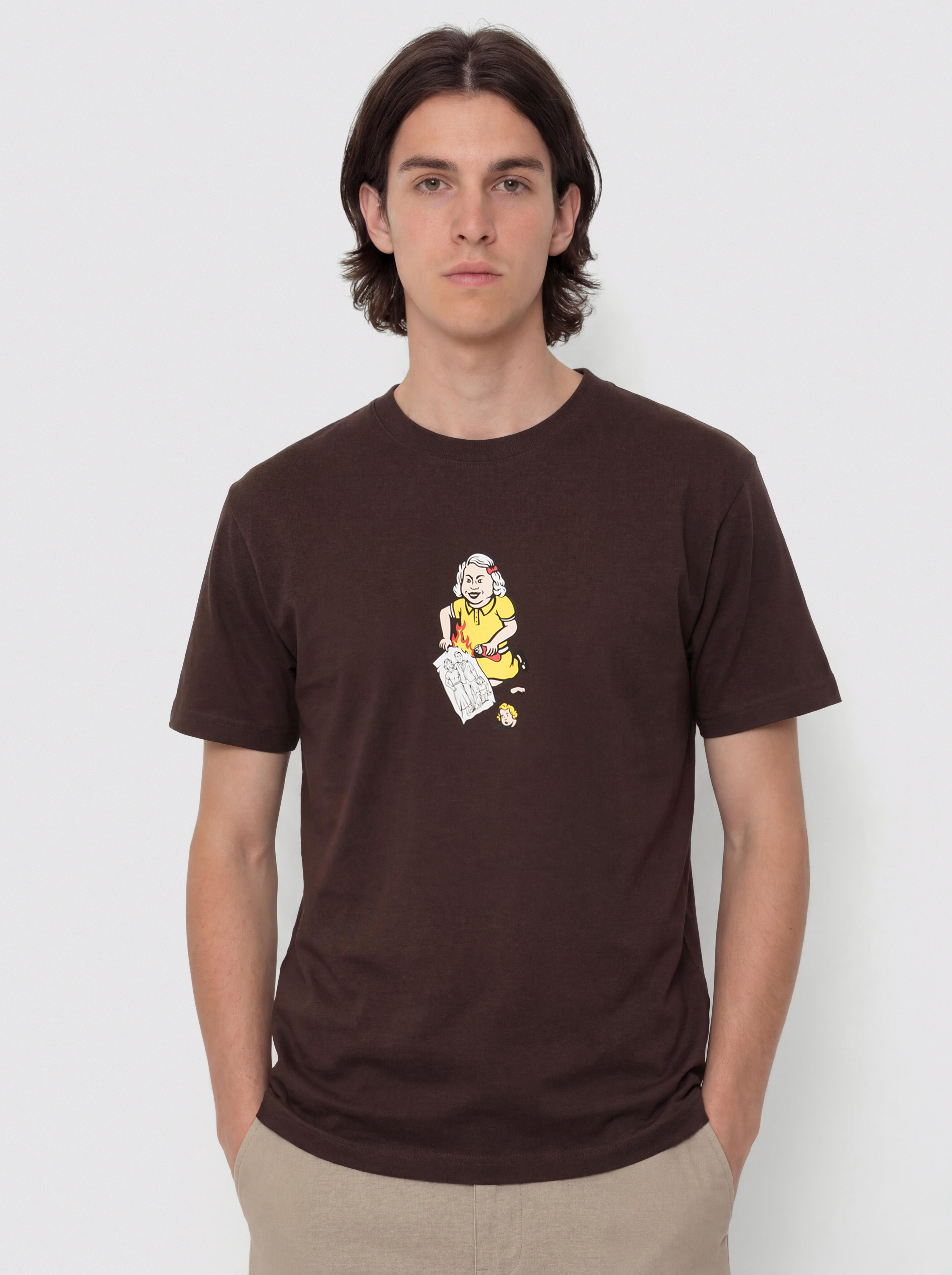 Тениска Polar Skate Family Affair (chocolate)