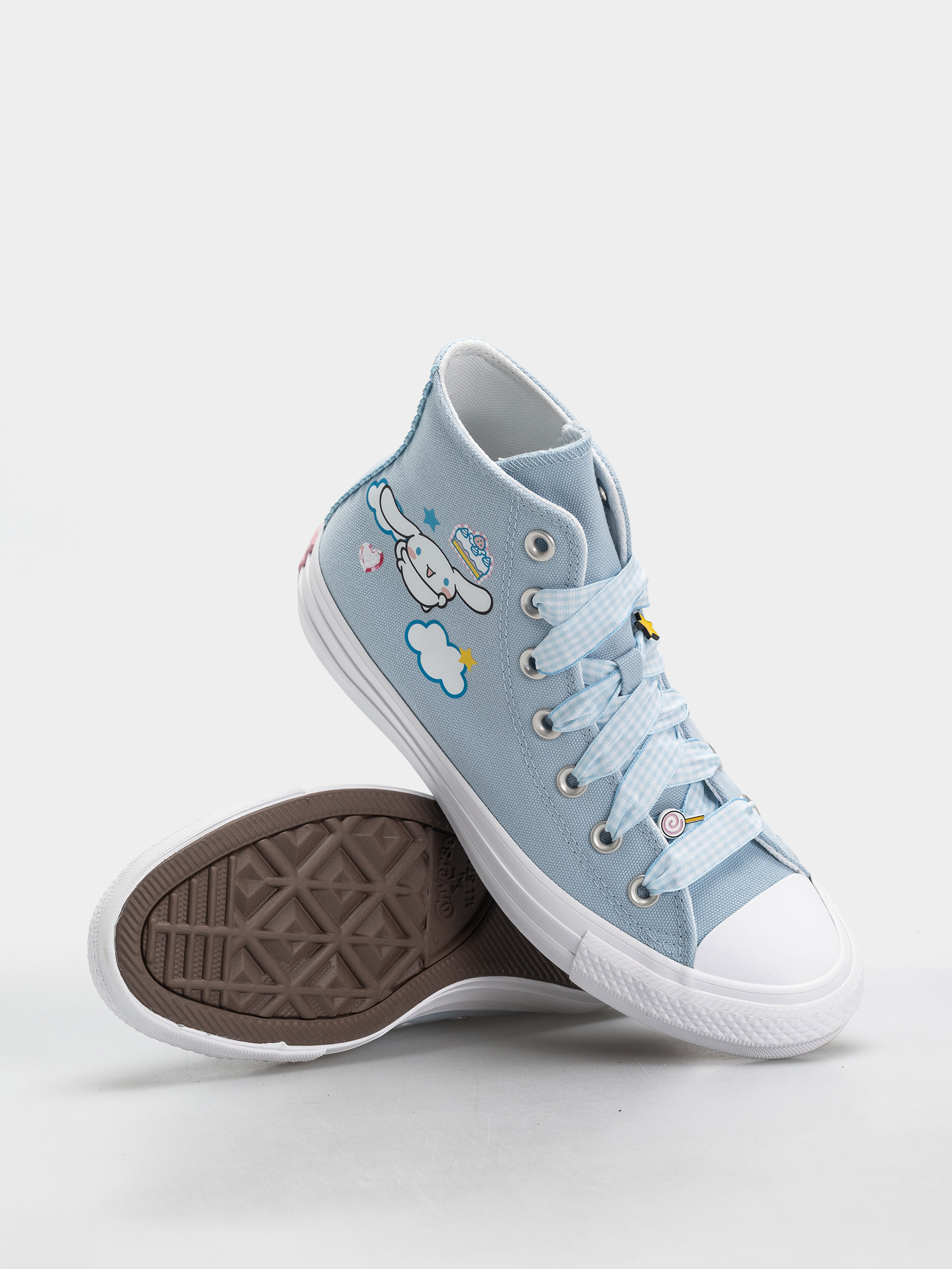 Кецове Converse Chuck Taylor All Star Hi (baby blue/white/pink)