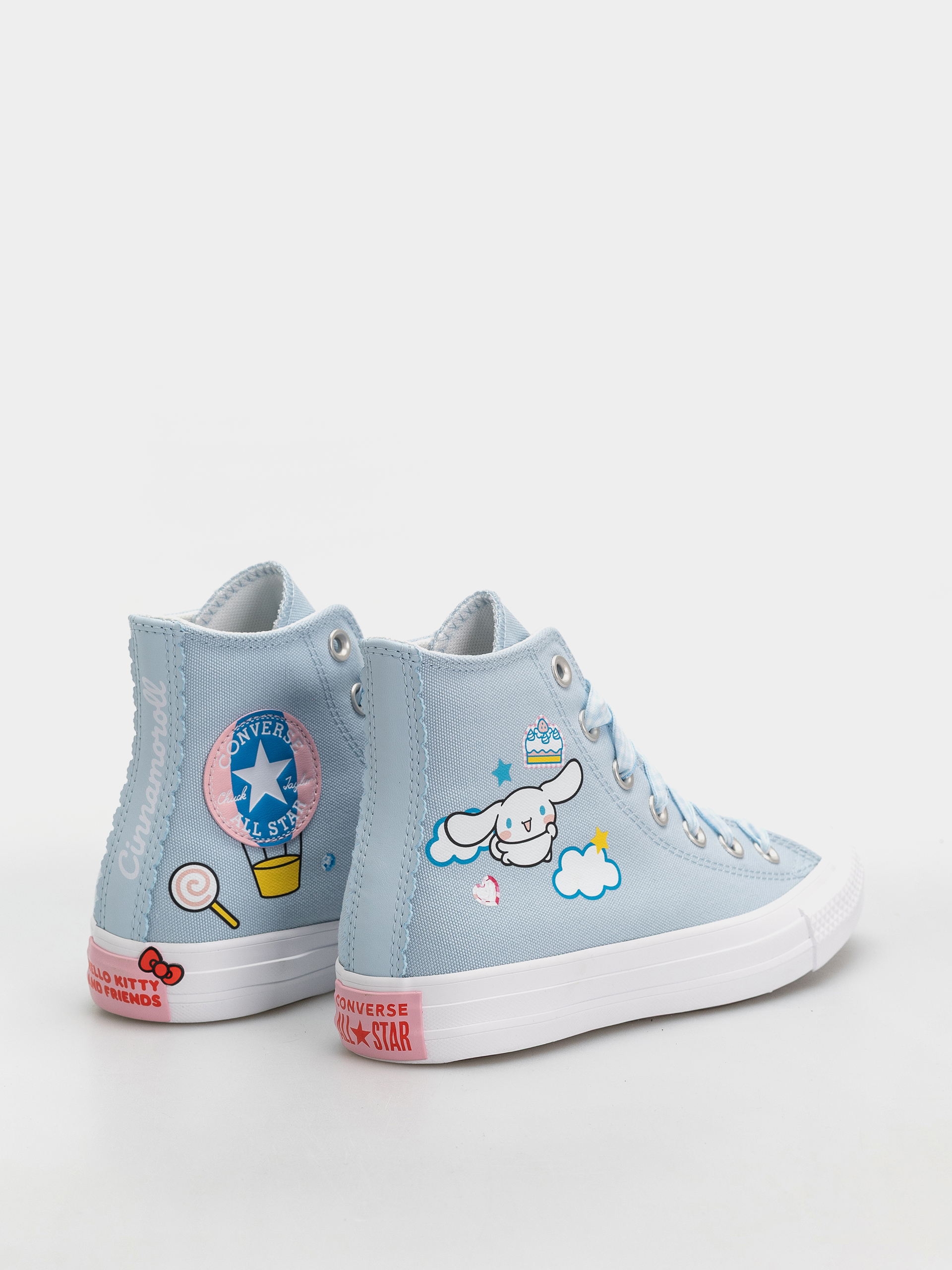 Кецове Converse Chuck Taylor All Star Hi (baby blue/white/pink)