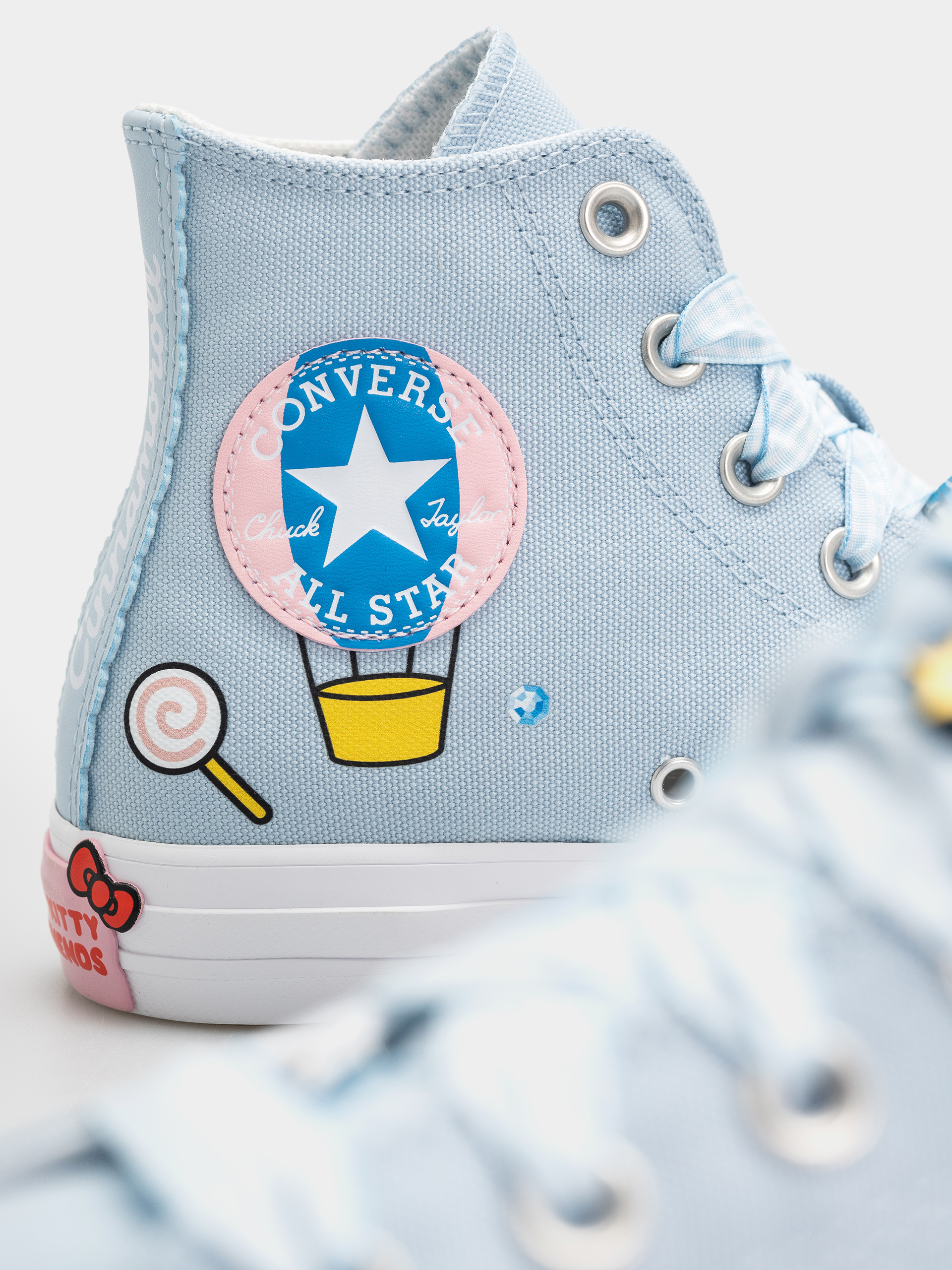 Кецове Converse Chuck Taylor All Star Hi (baby blue/white/pink)