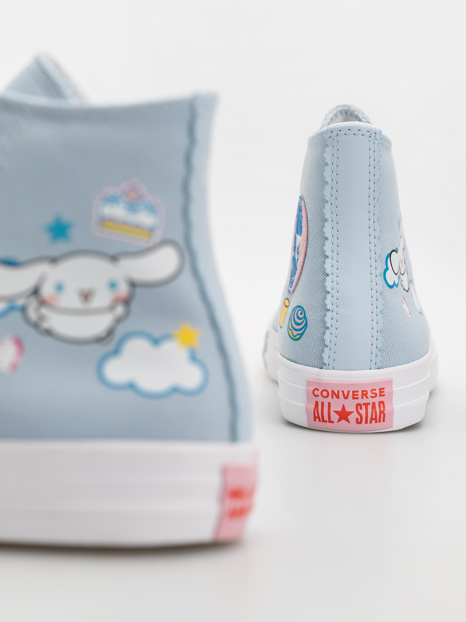 Кецове Converse Chuck Taylor All Star Hi (baby blue/white/pink)