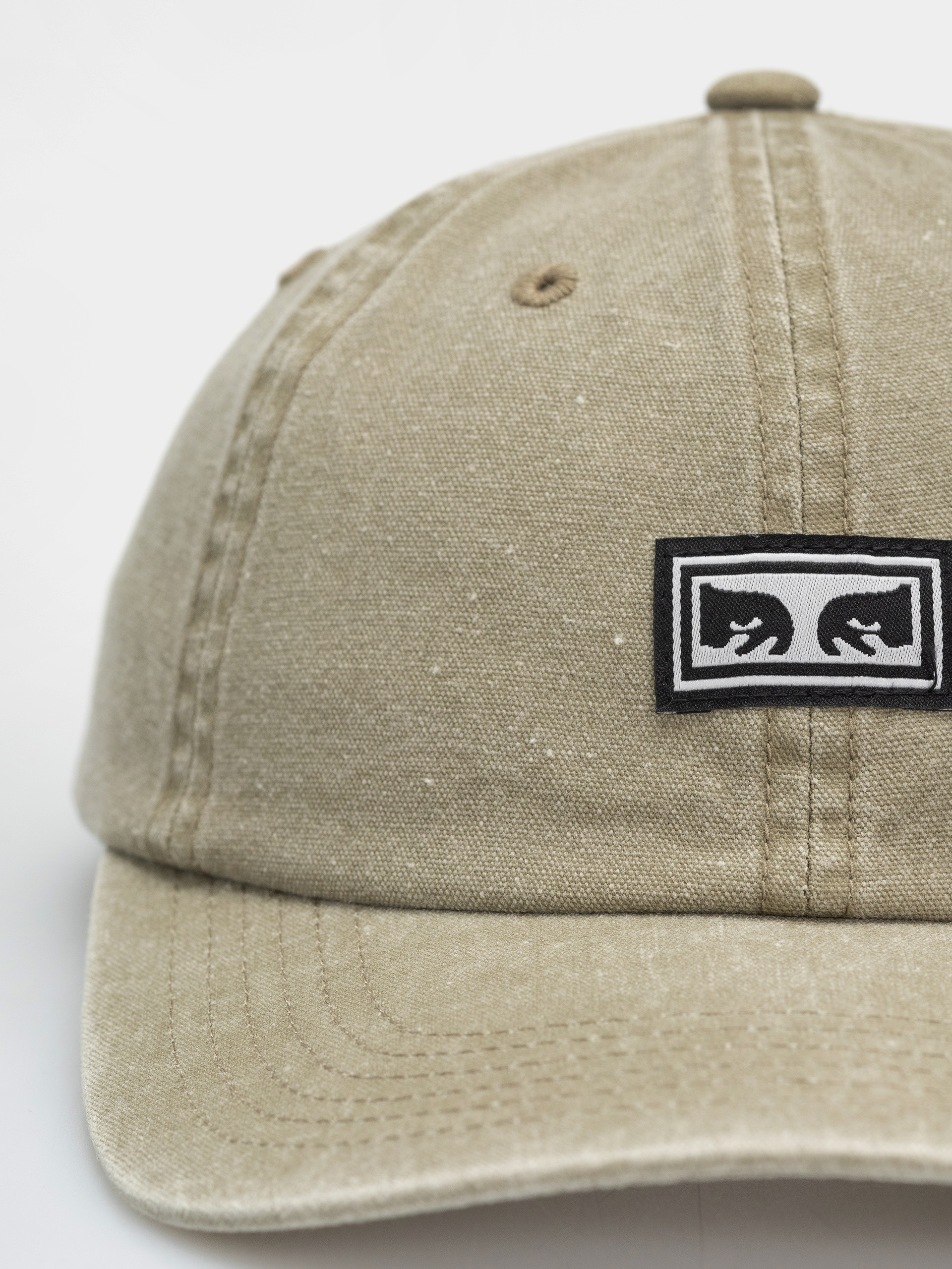 Шапка с козирка OBEY Icon Eyes Pigment 6 Panel (pigment khaki)