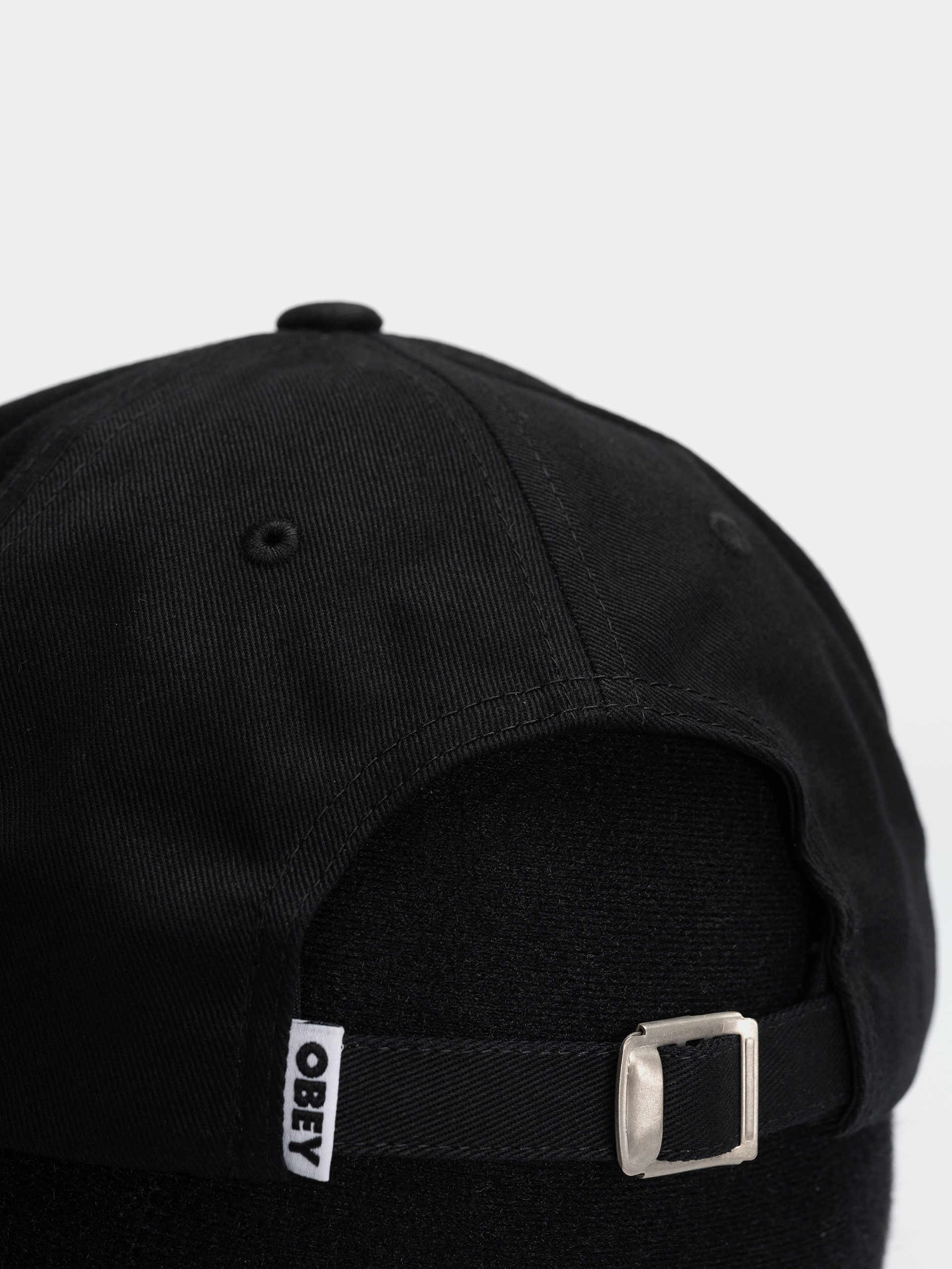 Шапка с козирка OBEY Bold Curve 6 Panel (black)