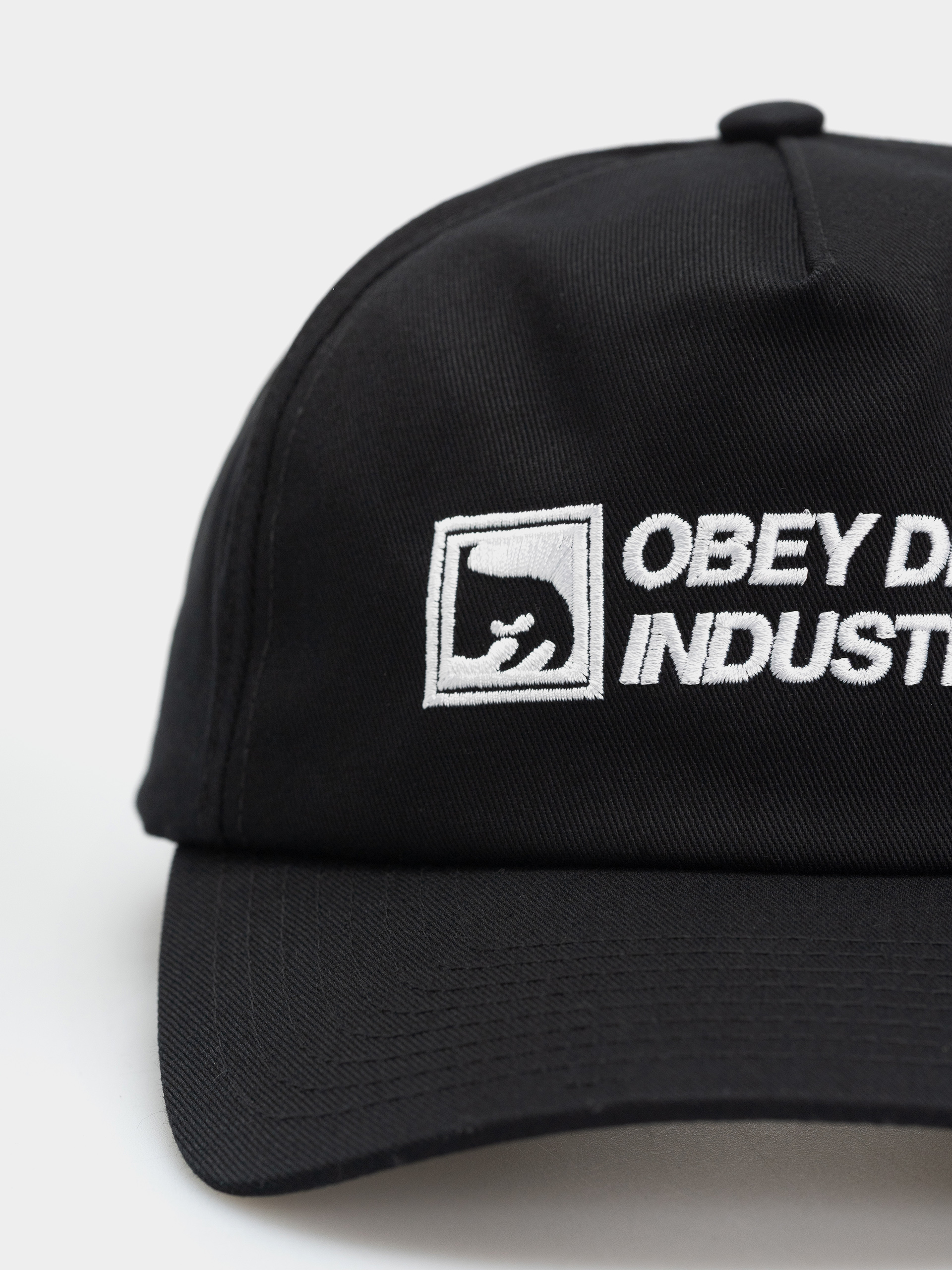 Шапка с козирка OBEY Design Industries (black)