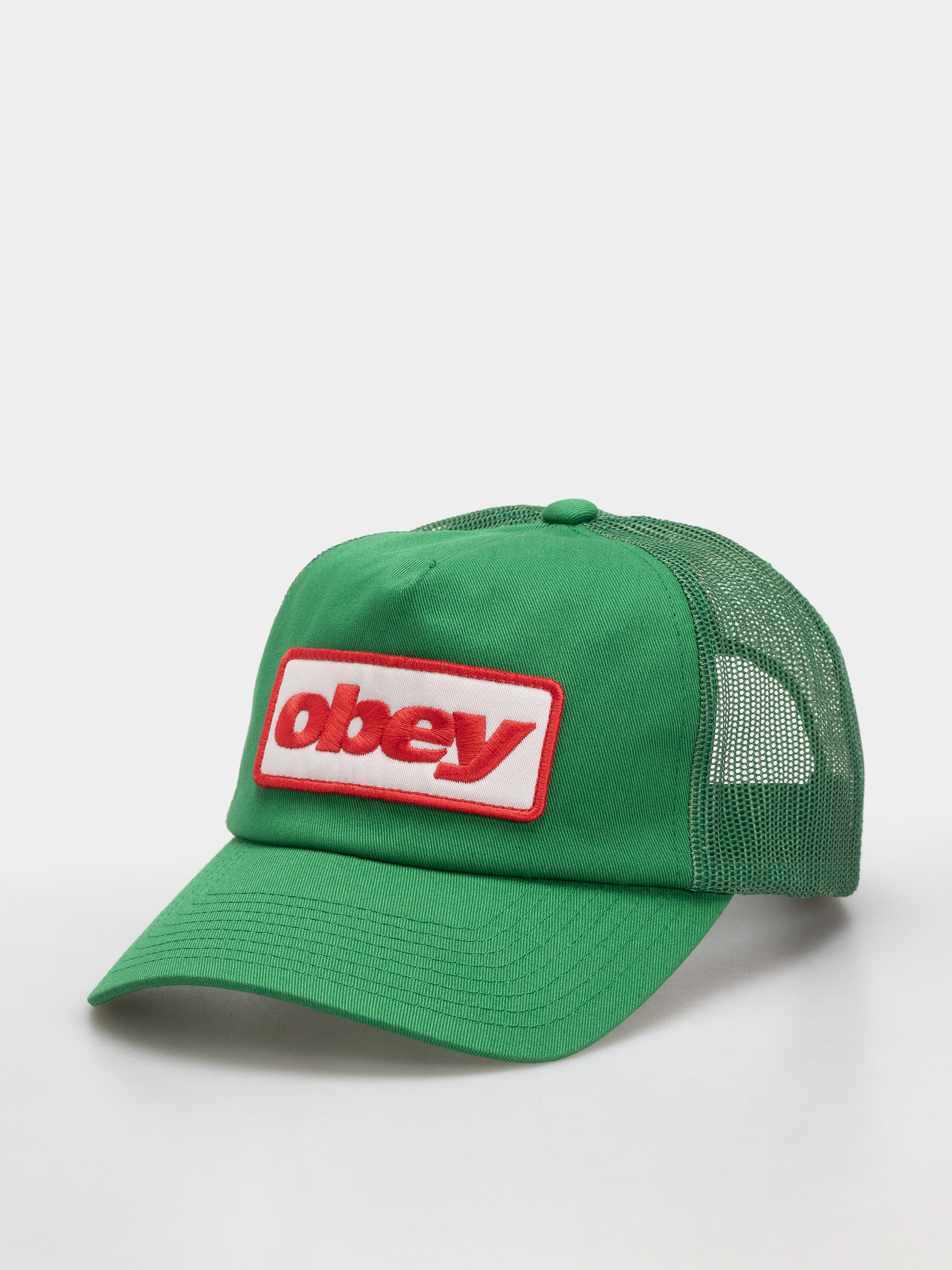 u0428u0430u043fu043au0430 u0441 u043au043eu0437u0438u0440u043au0430 OBEY Ranch Trucker (jolly green)
