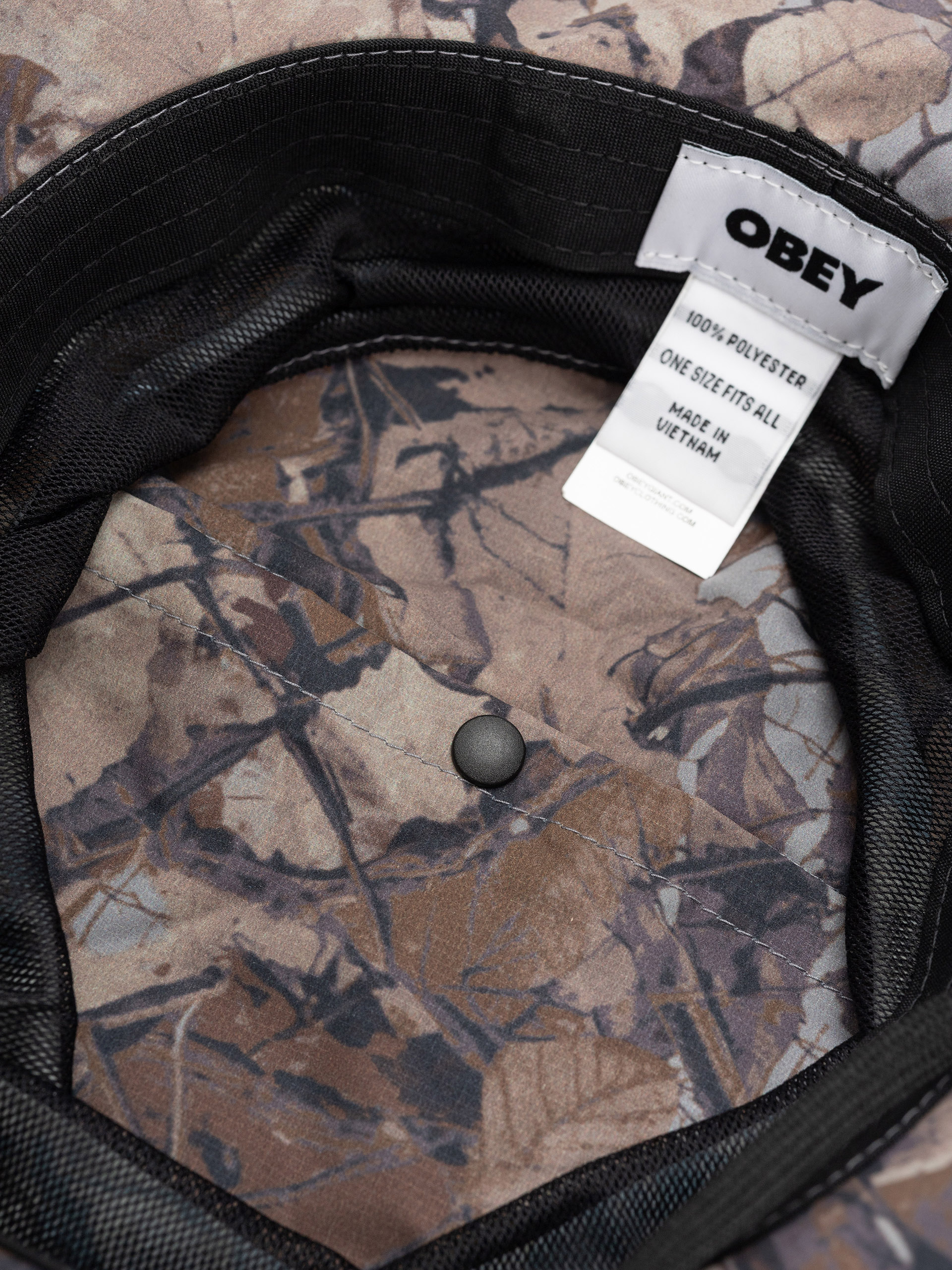 Шапка с периферия OBEY Sobo Trail Bucket (fence camo multi)